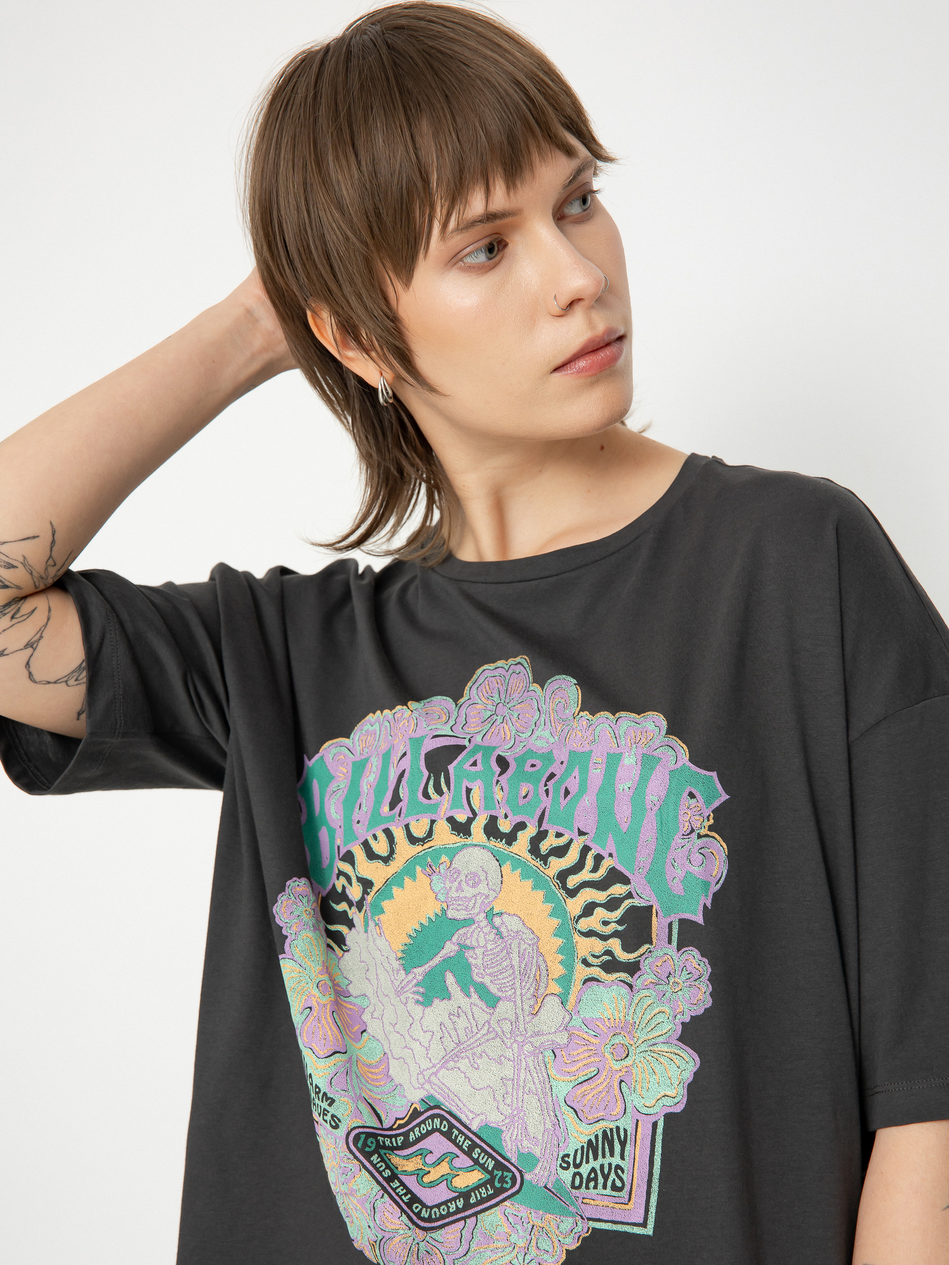 Billabong Warm Waves Wmn Póló (off black)