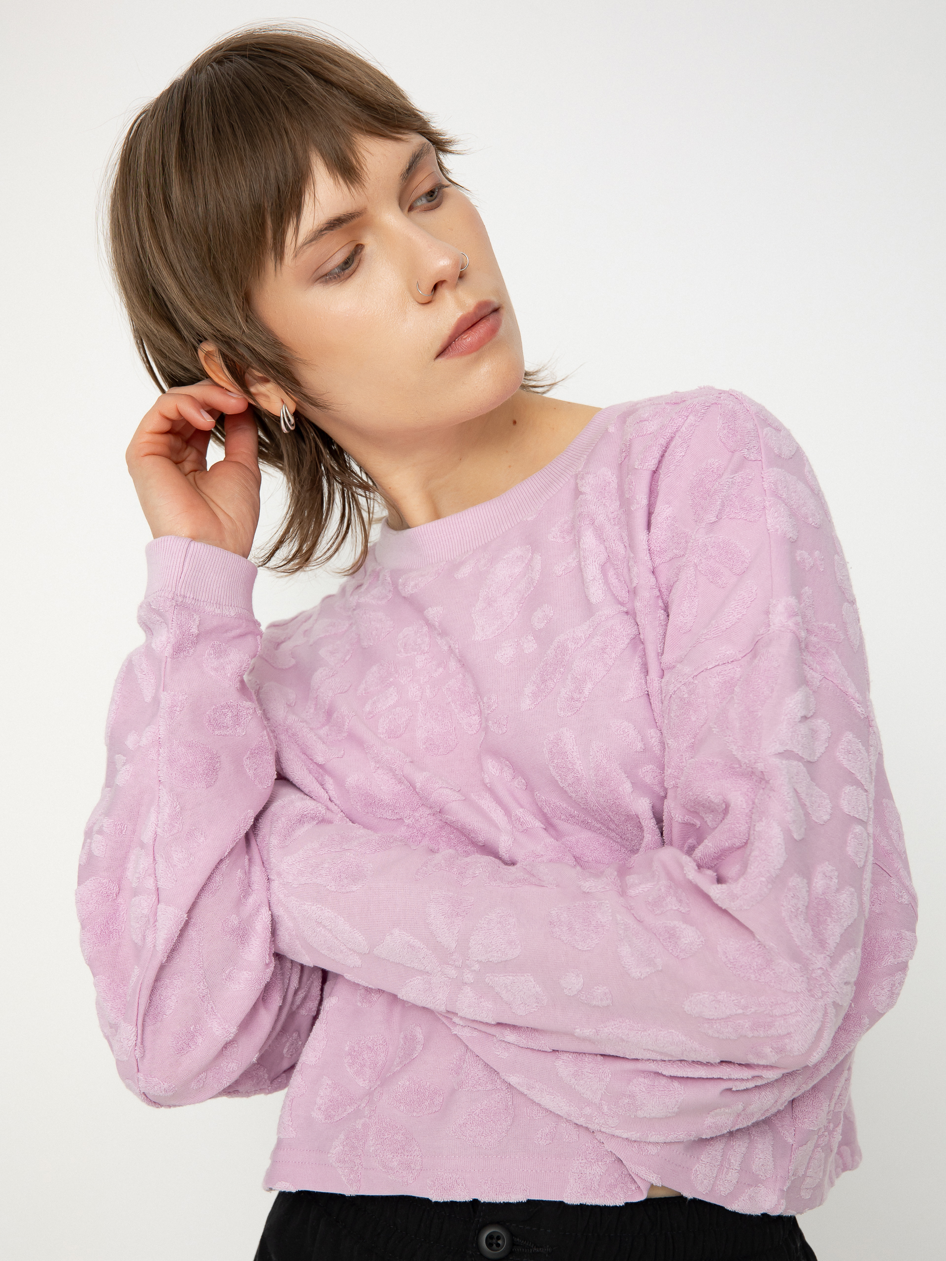 Billabong Loosen Up Wmn Pulóver (lilac smoke)