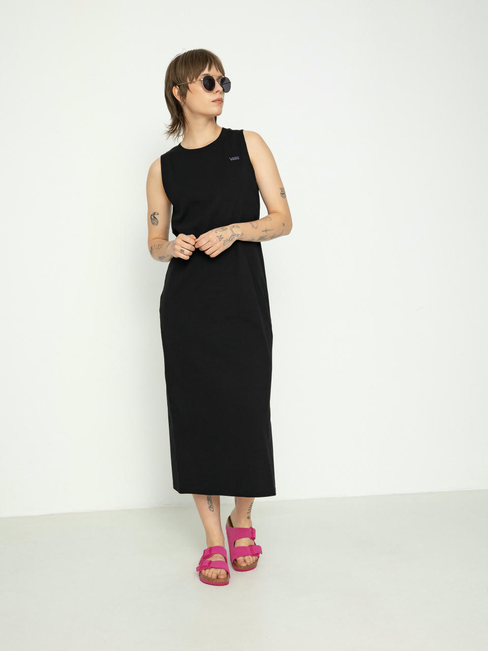 Ruha Vans Left Chest Maxi Wmn (black)