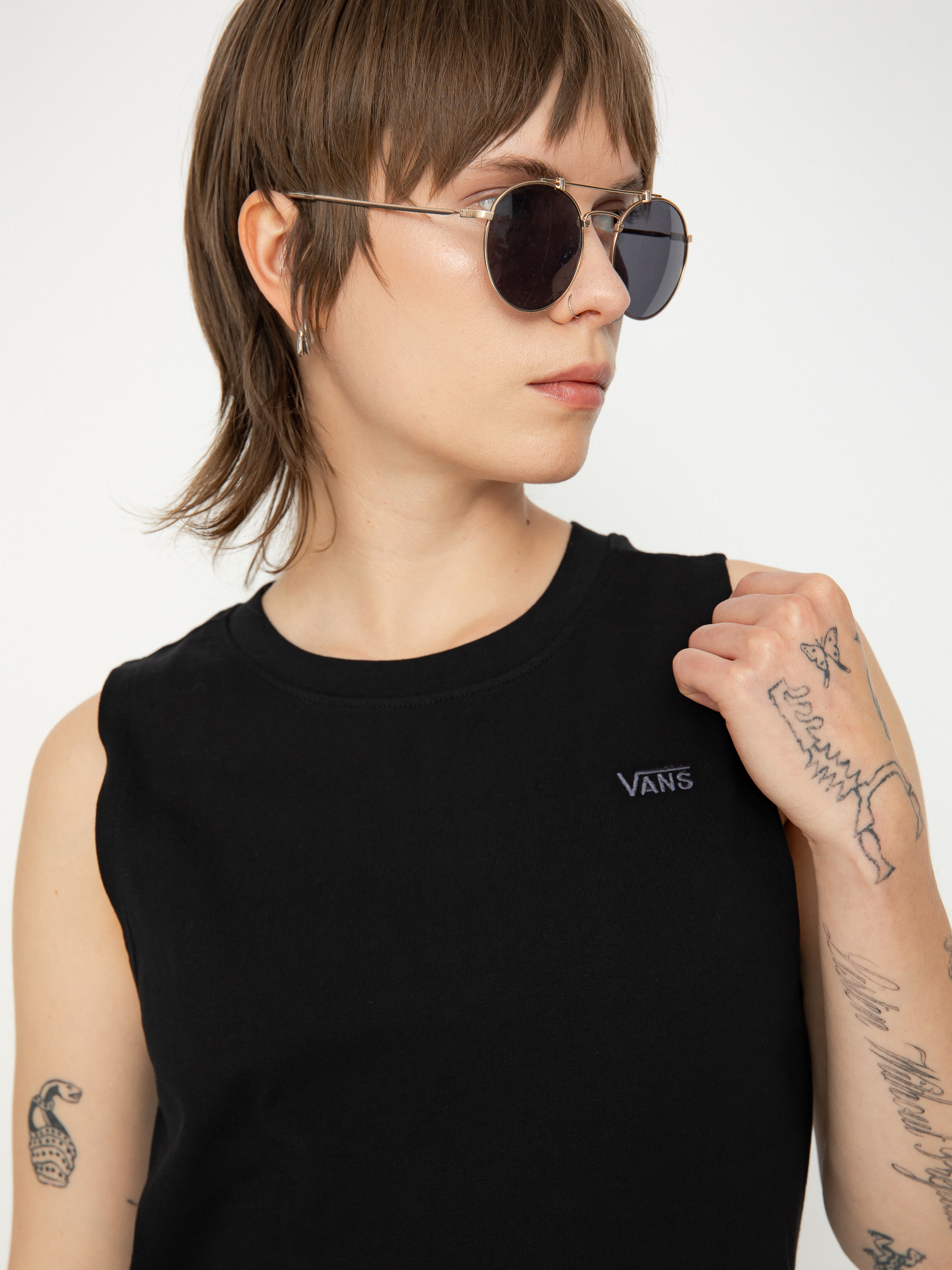 Ruha Vans Left Chest Maxi Wmn (black)