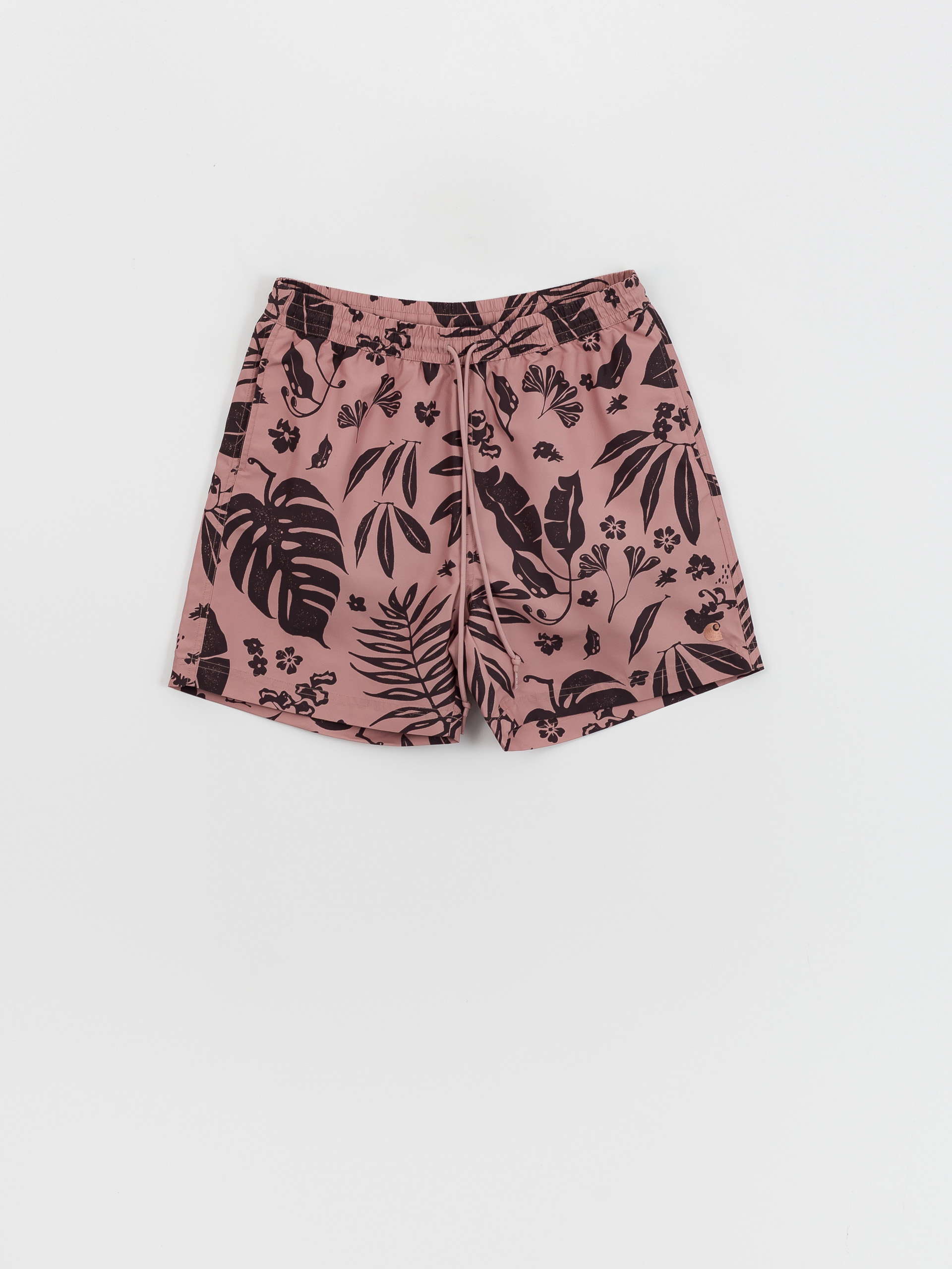 Carhartt WIP Slater Swim Rövidnadrág (woodblock print/glassy pink)