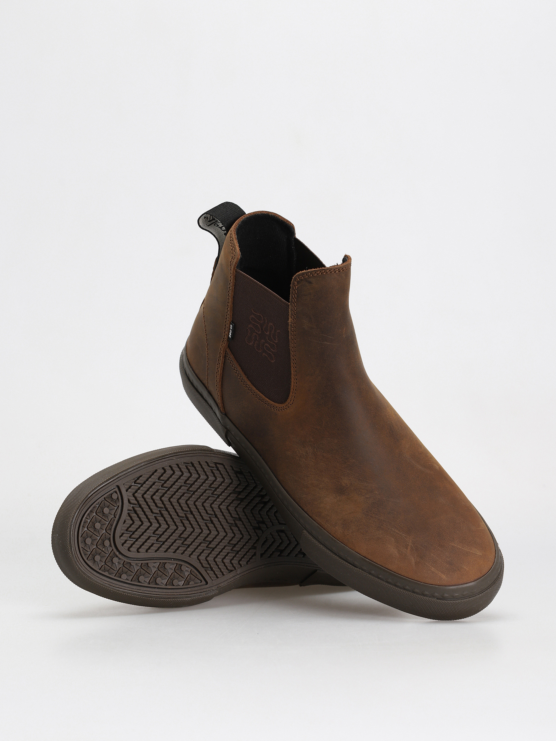 Globe Dover II Cipők (dark brown/wasted talent)