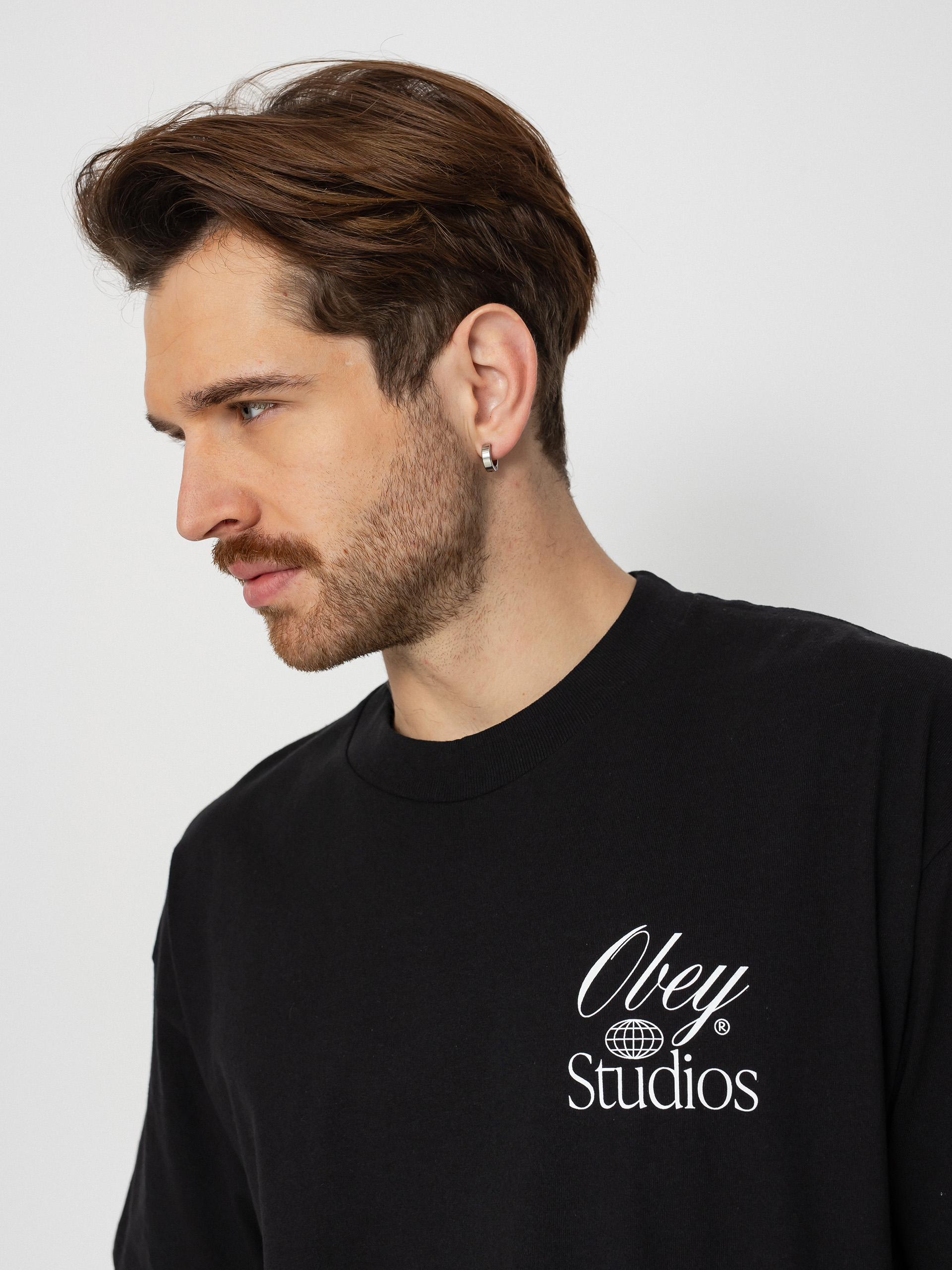 OBEY Studios Worldwide Póló (black)