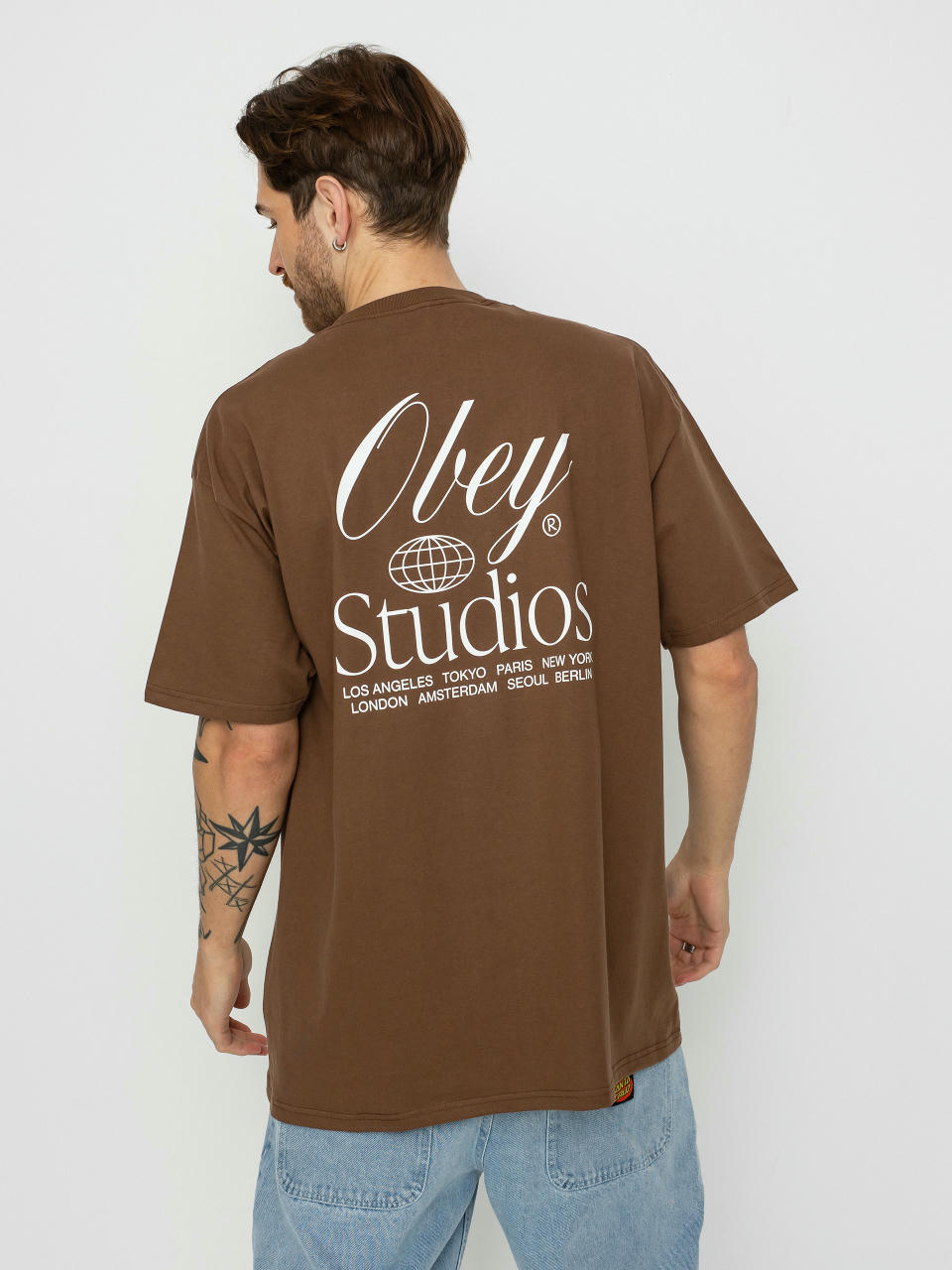 OBEY Studios Worldwide Póló (silt)