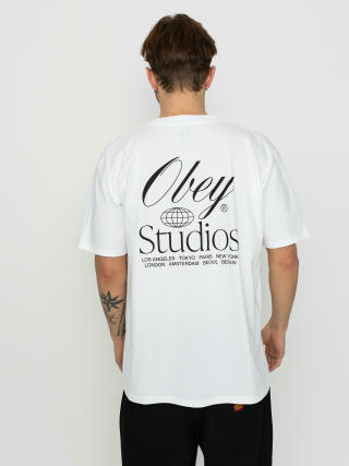 OBEY Studios Worldwide Póló (white)