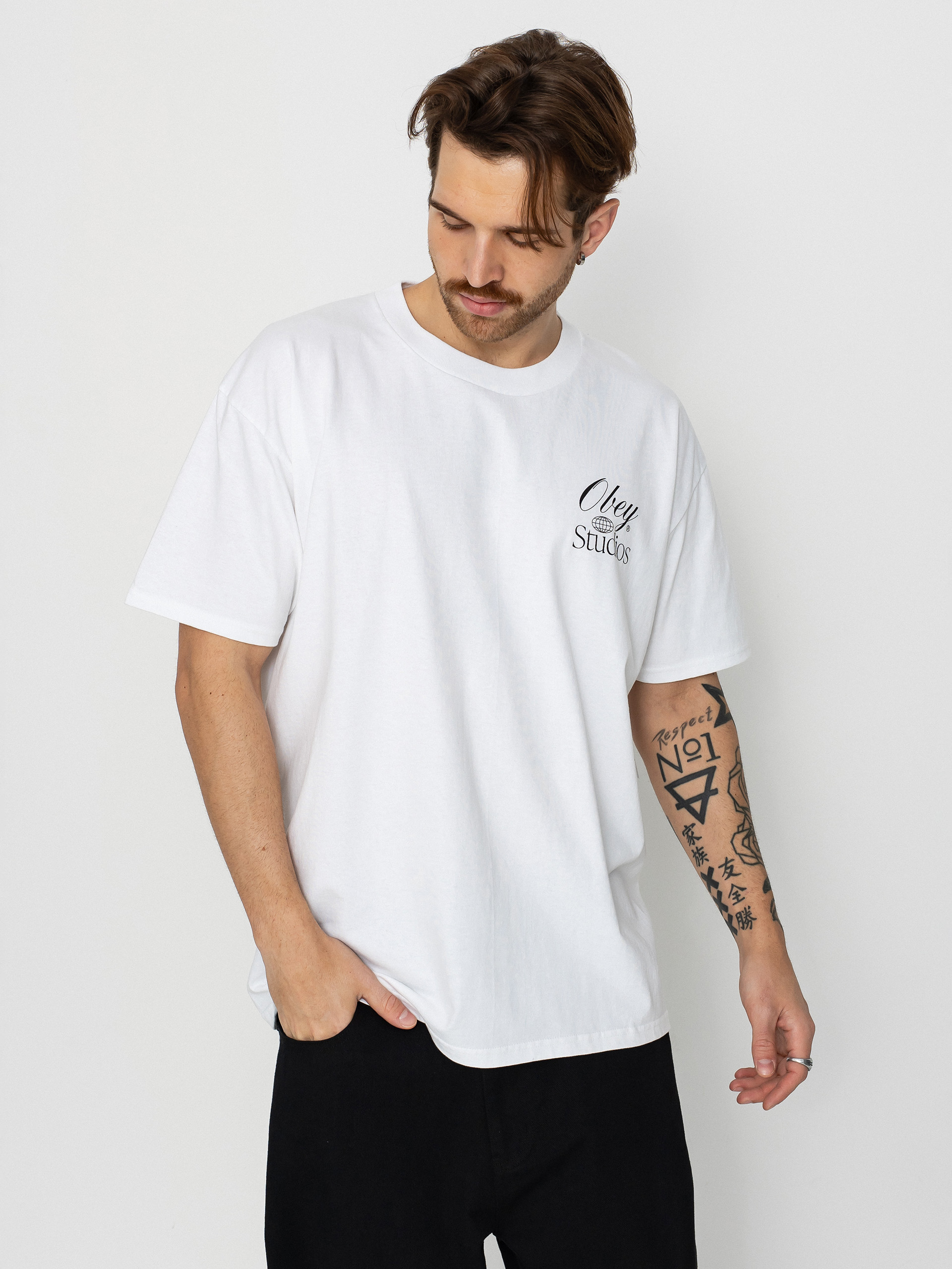 OBEY Studios Worldwide Póló (white)