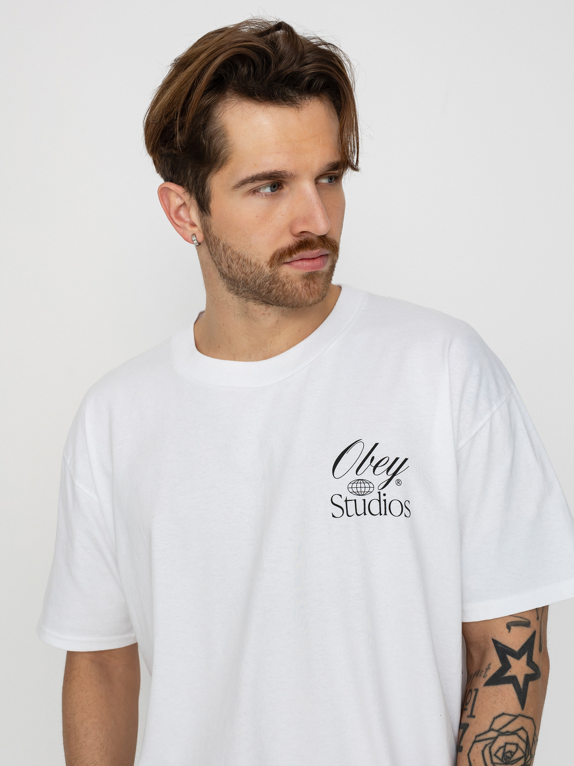 OBEY Studios Worldwide Póló (white)