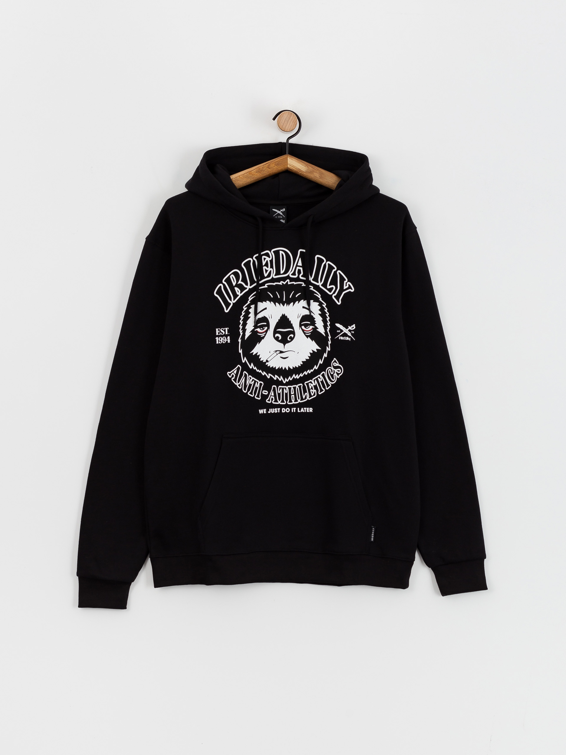 Iriedaily Anti Athletic HD Kapucnis pulóver (black)