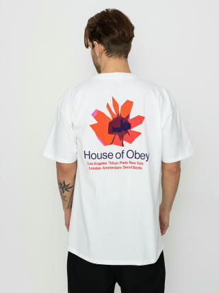 OBEY House Of Obey Floral Póló (white)