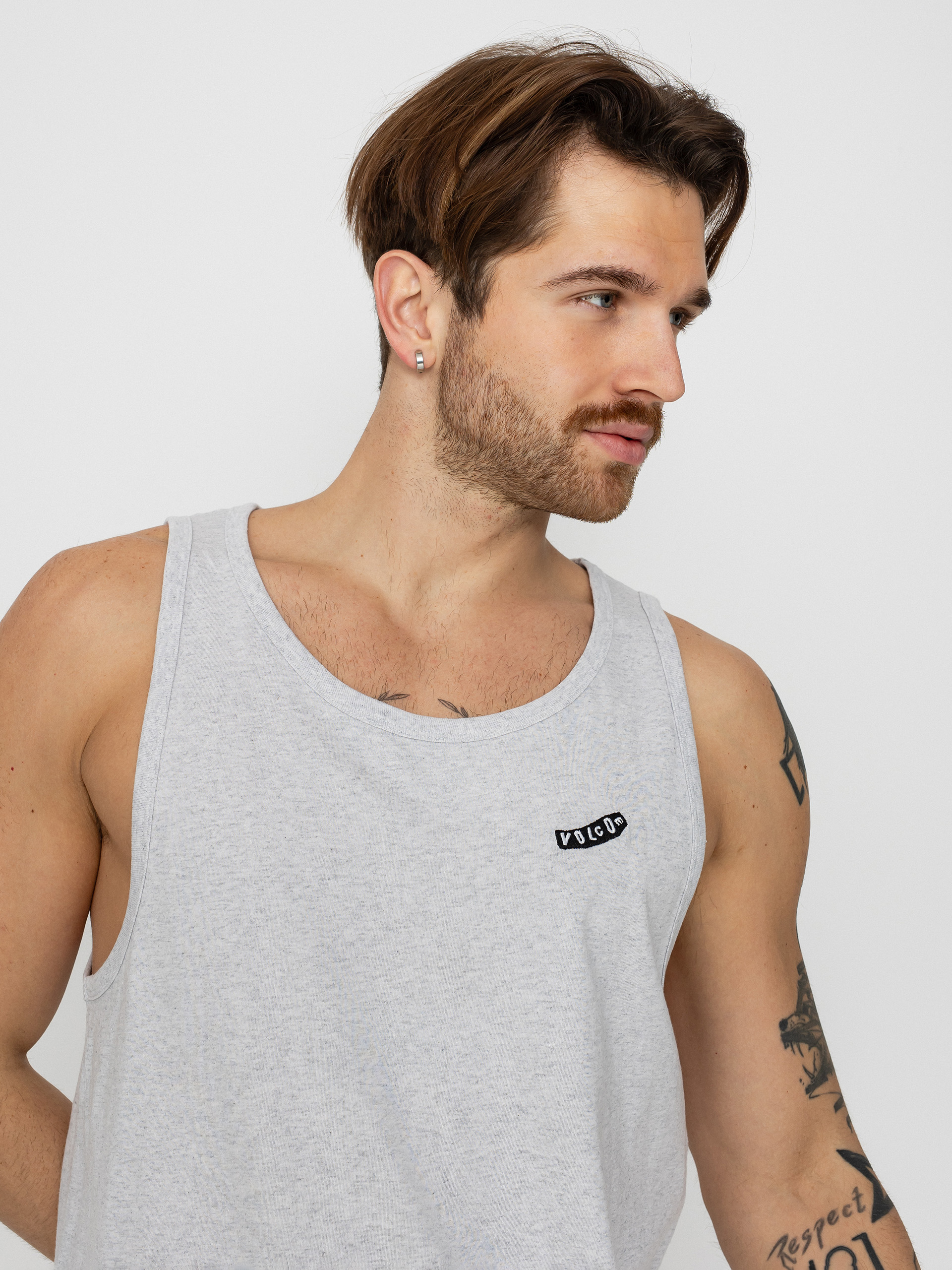 Volcom Pistol Stone Hth Póló (bone heather)