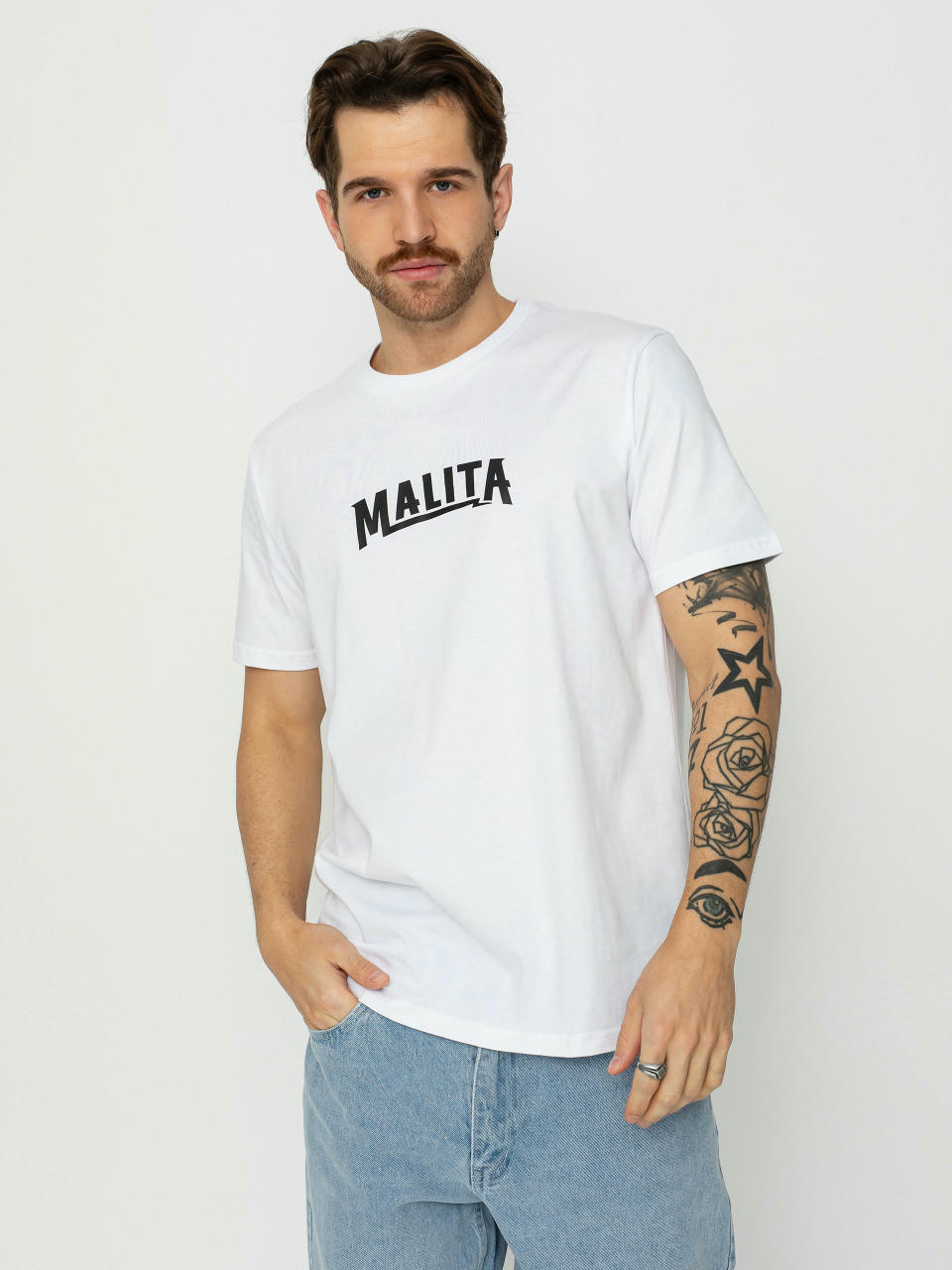 Malita Thunder Logo Póló (white)