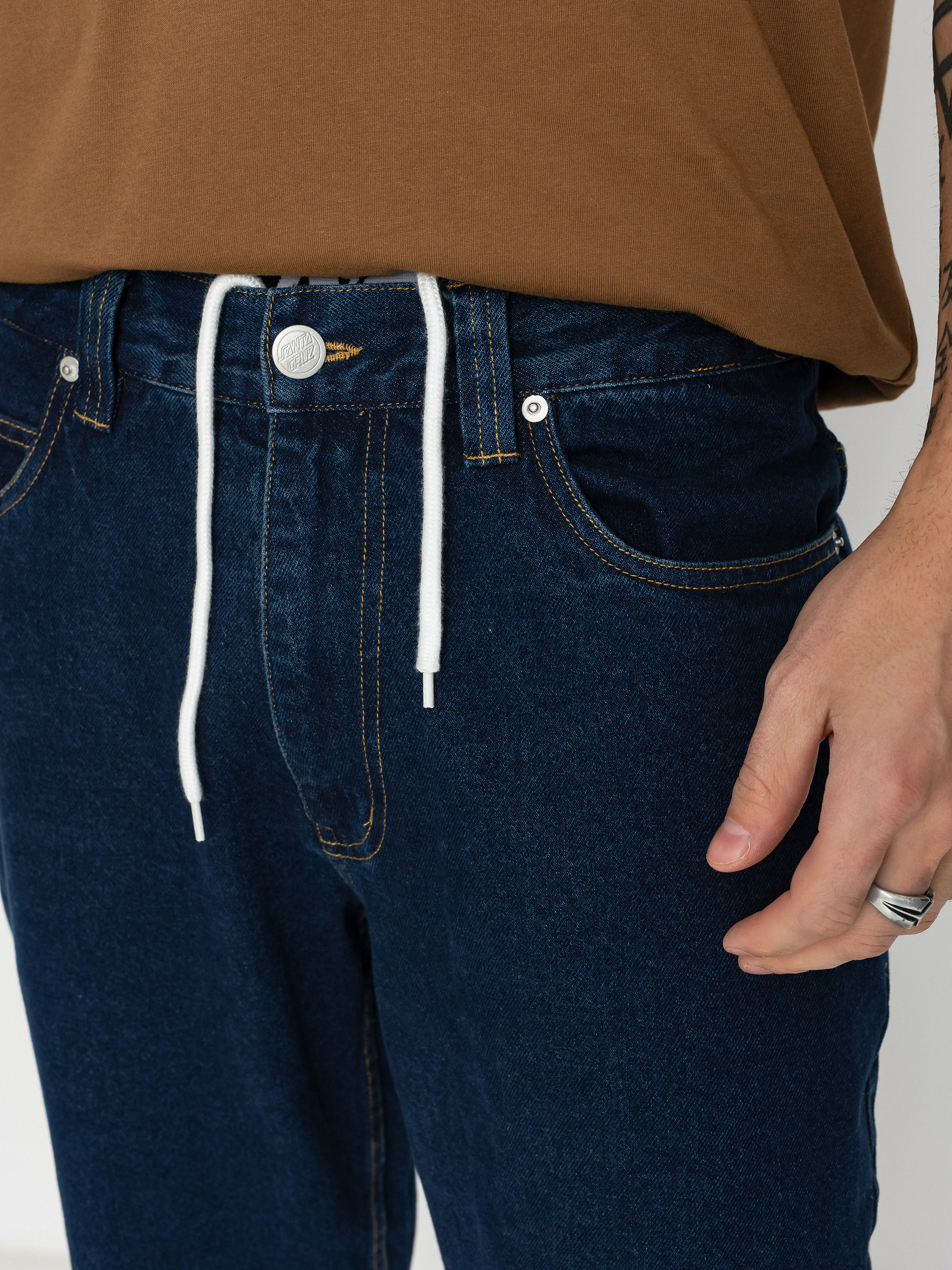 Santa Cruz Factory Jean Kisnadrág (dark blue)