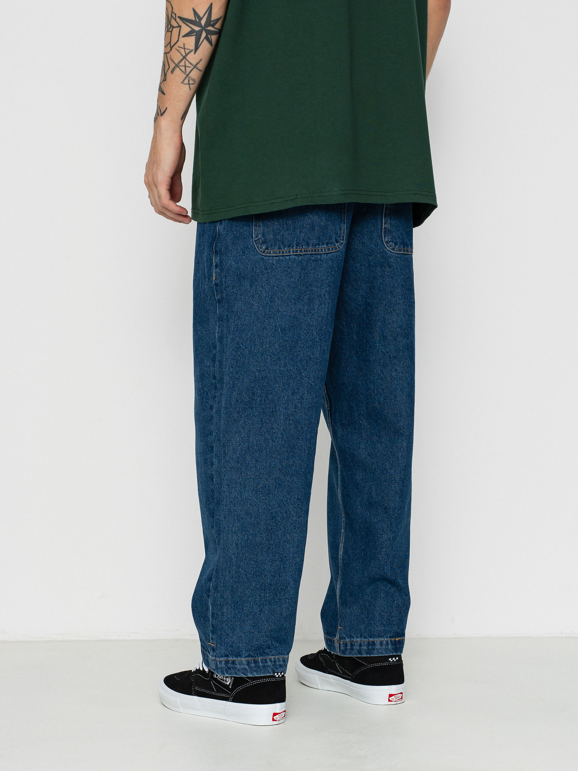 Santa Cruz Classic Label Jean Kisnadrág (classic blue)