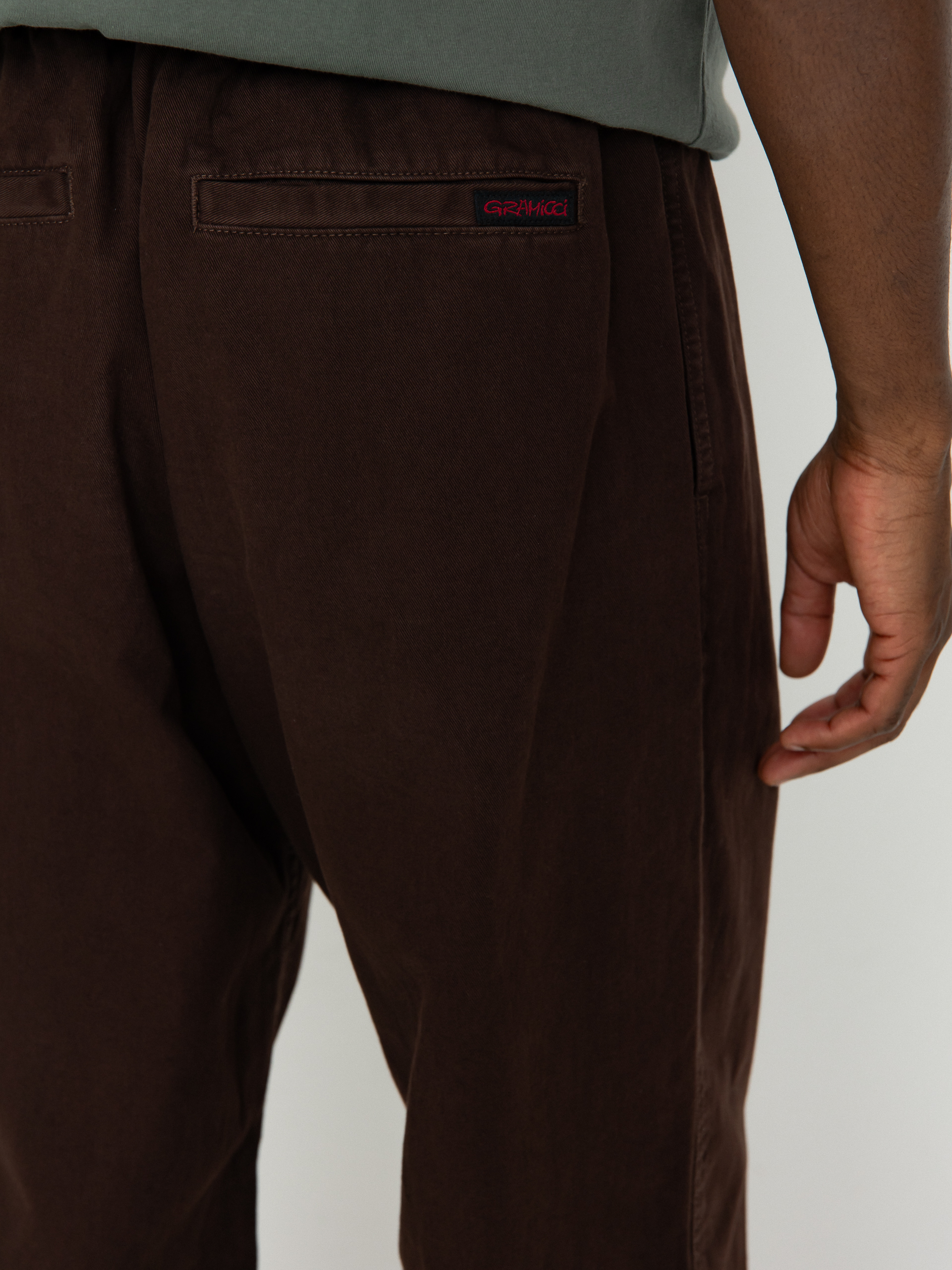 Kisnadrág Gramicci Gramicci Pant (dark brown)