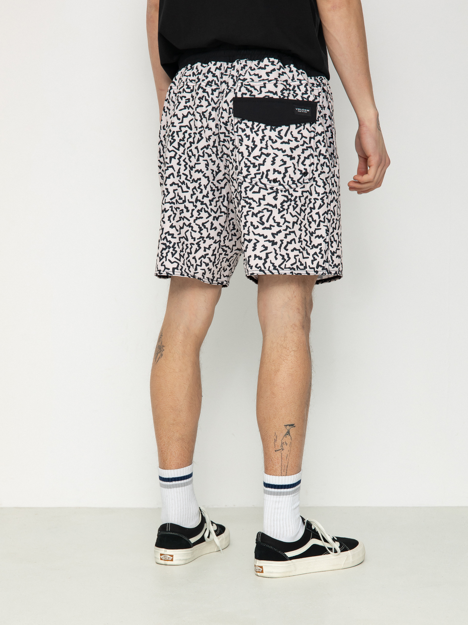 Volcom Asphalt Beach Trunk 17 Rövidnadrág (lilac ash)