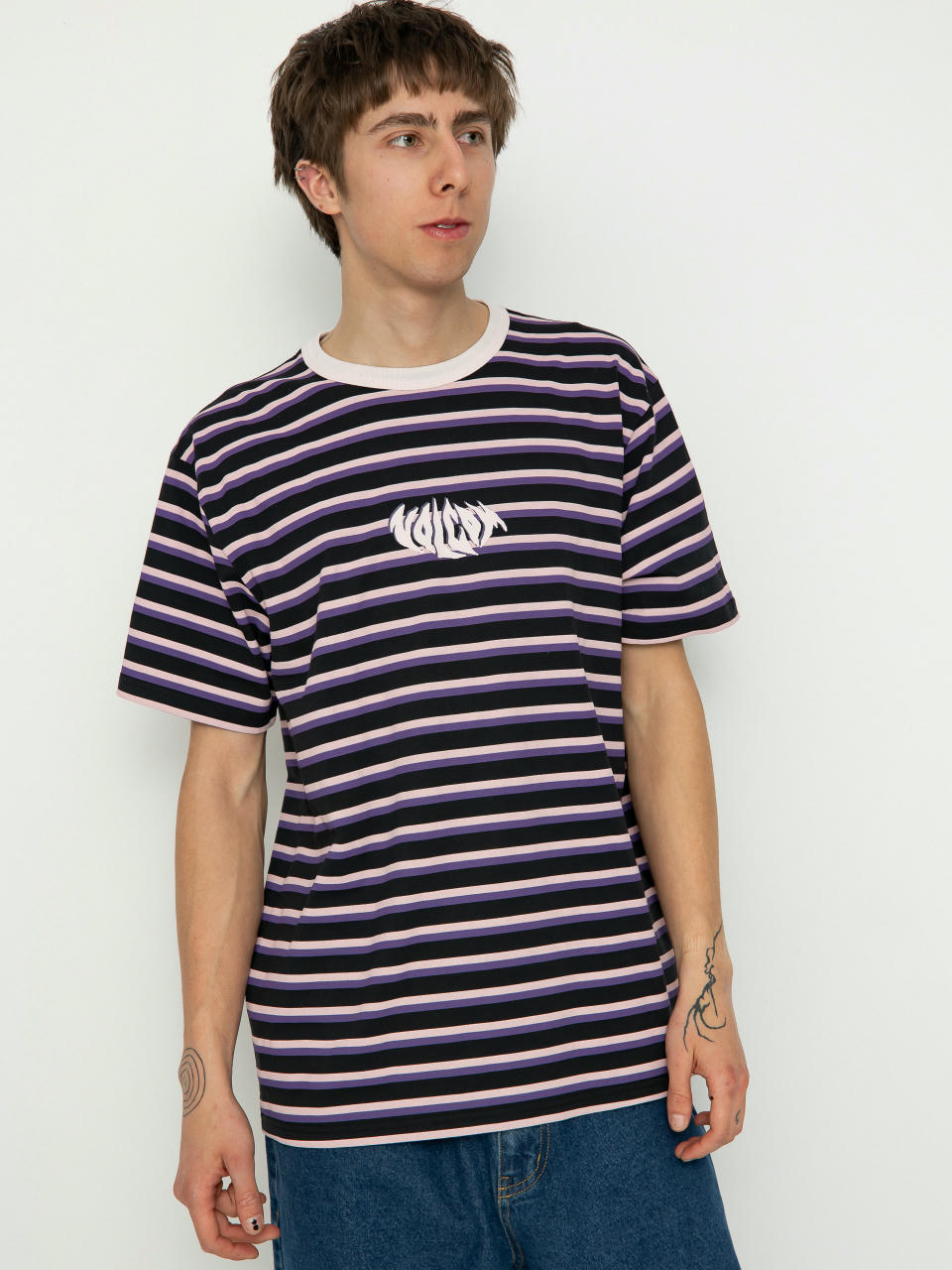 Volcom Rayeah Stripes Póló (black)