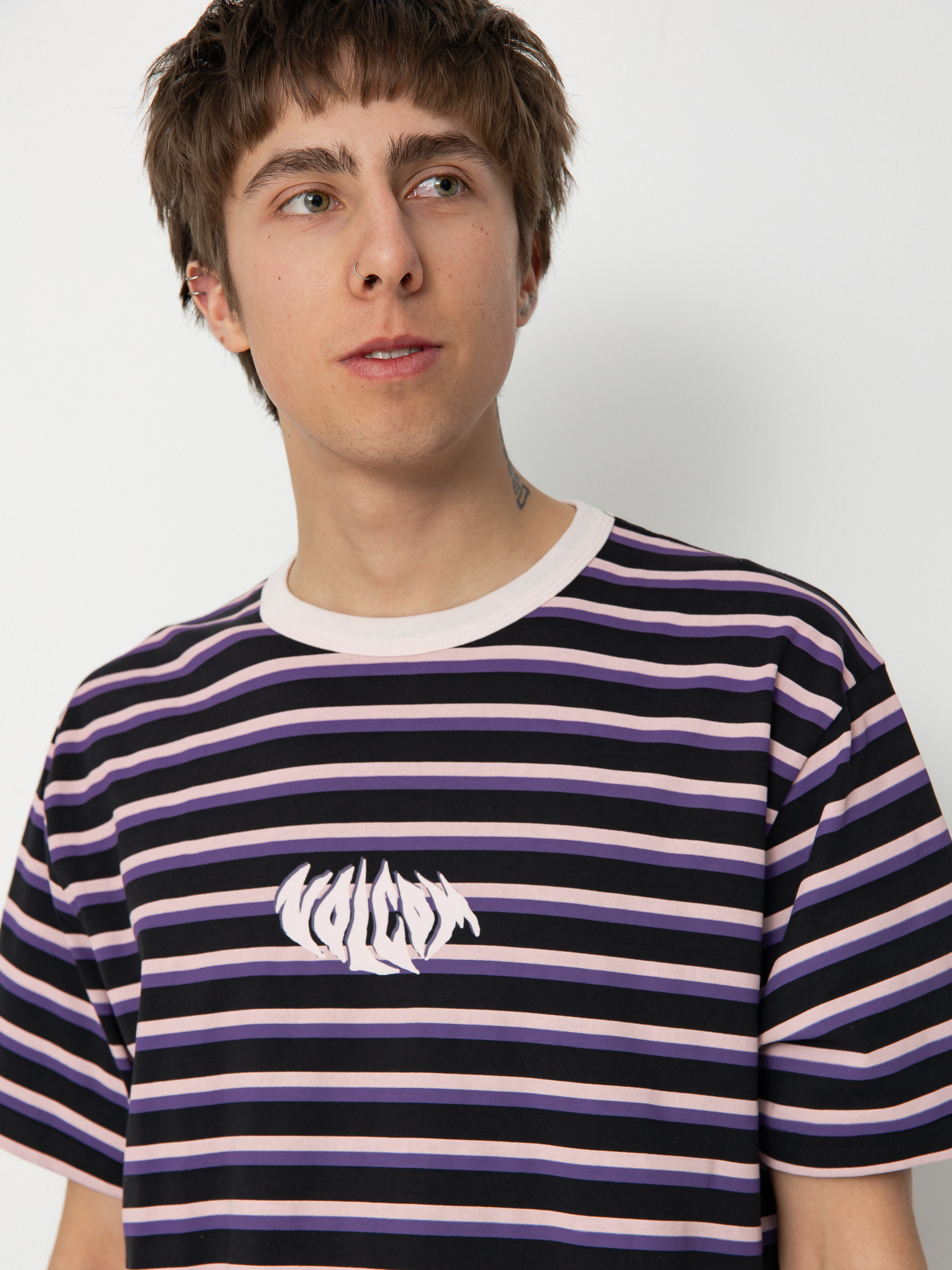 Volcom Rayeah Stripes Póló (black)