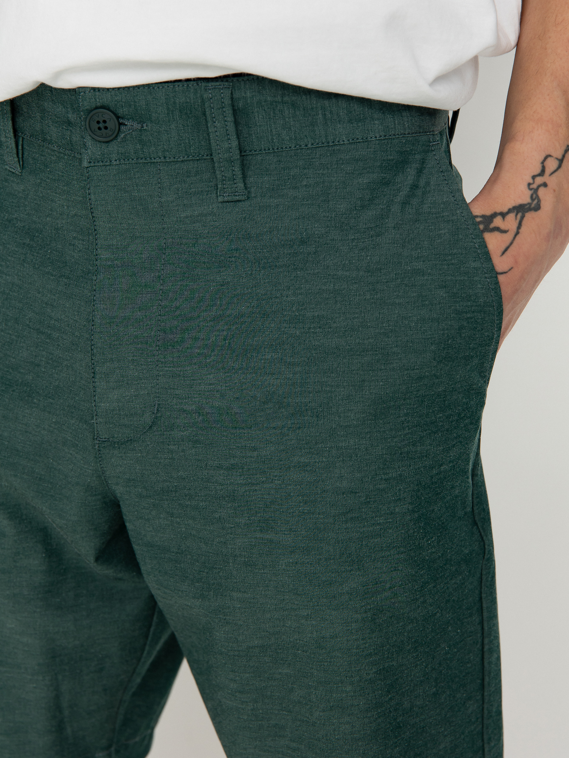 RVCA Back In Hybrid Rövidnadrág (hunter green)