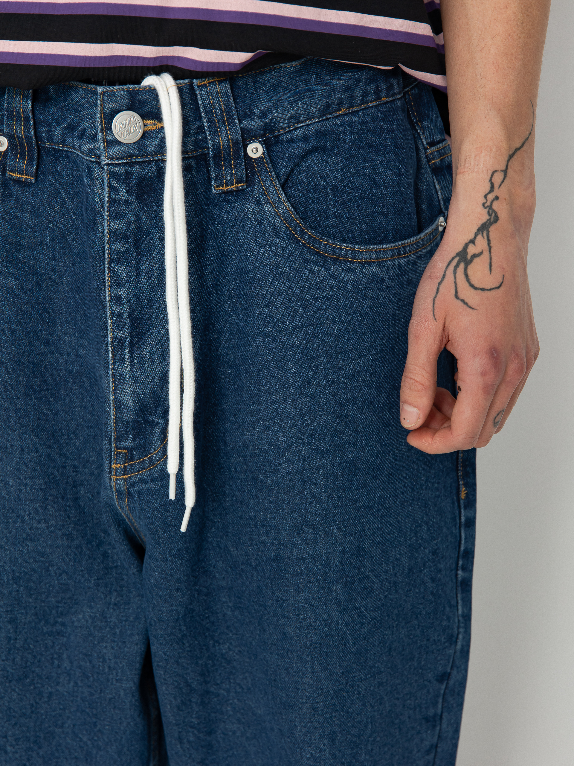 Santa Cruz Big Pants Kisnadrág (classic blue)