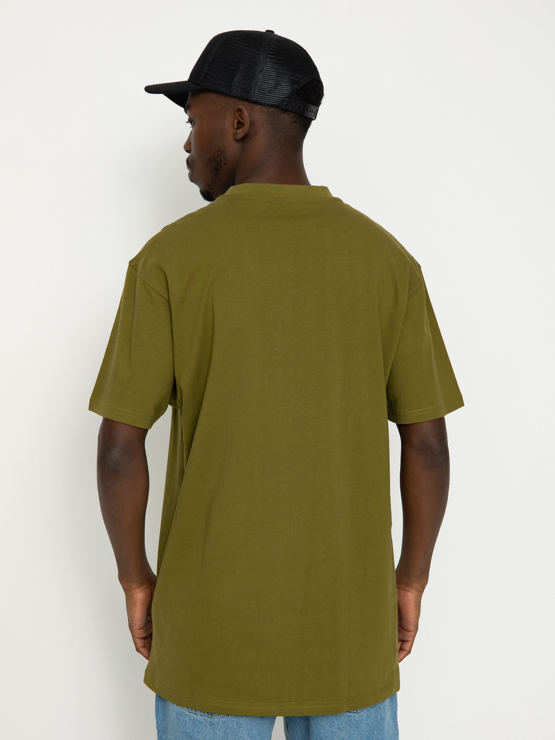 Santa Cruz Dressen Skull Dot Front Póló (sea kelp)