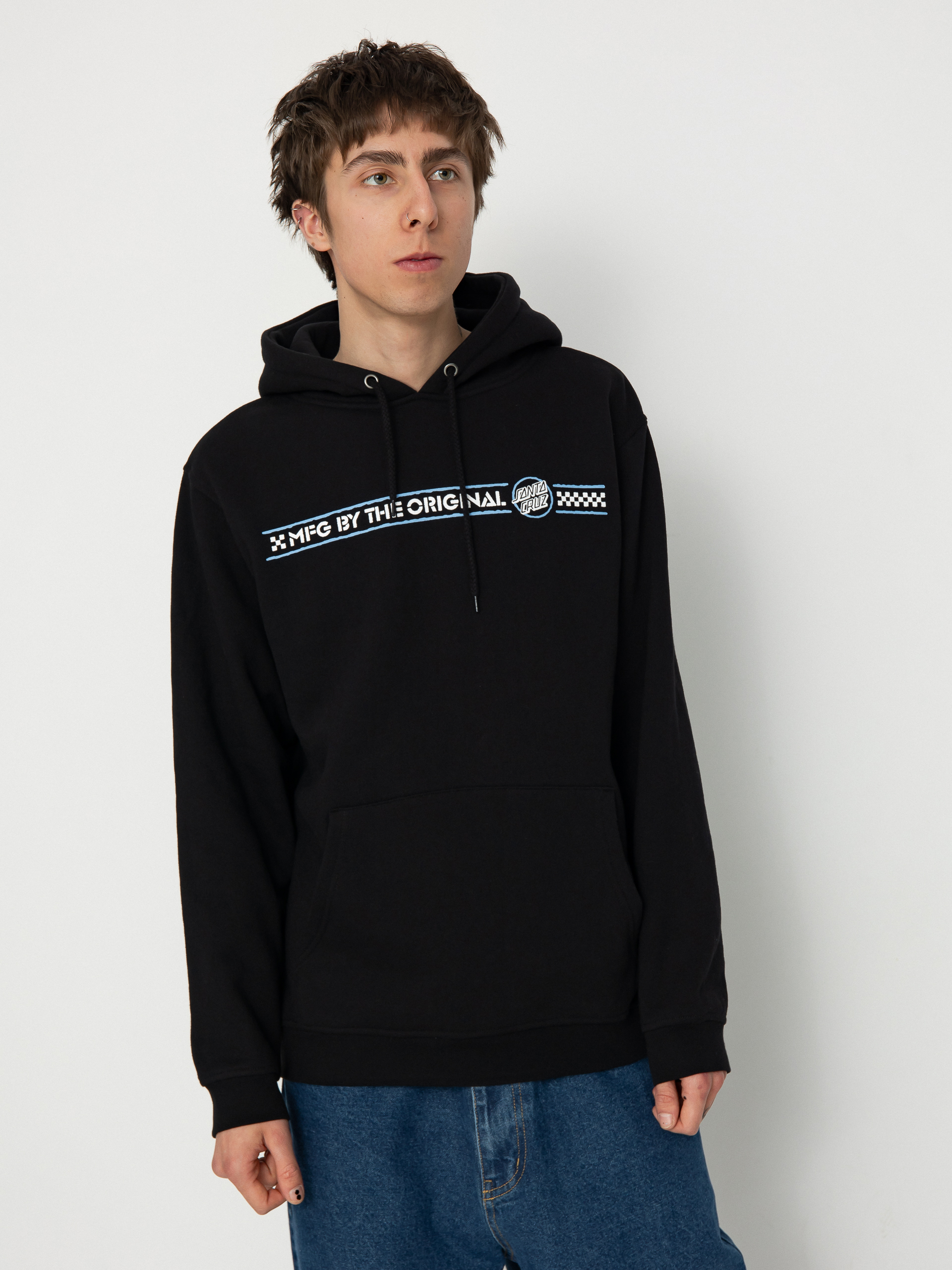 Santa Cruz Breaker Dot Pulóver (black)