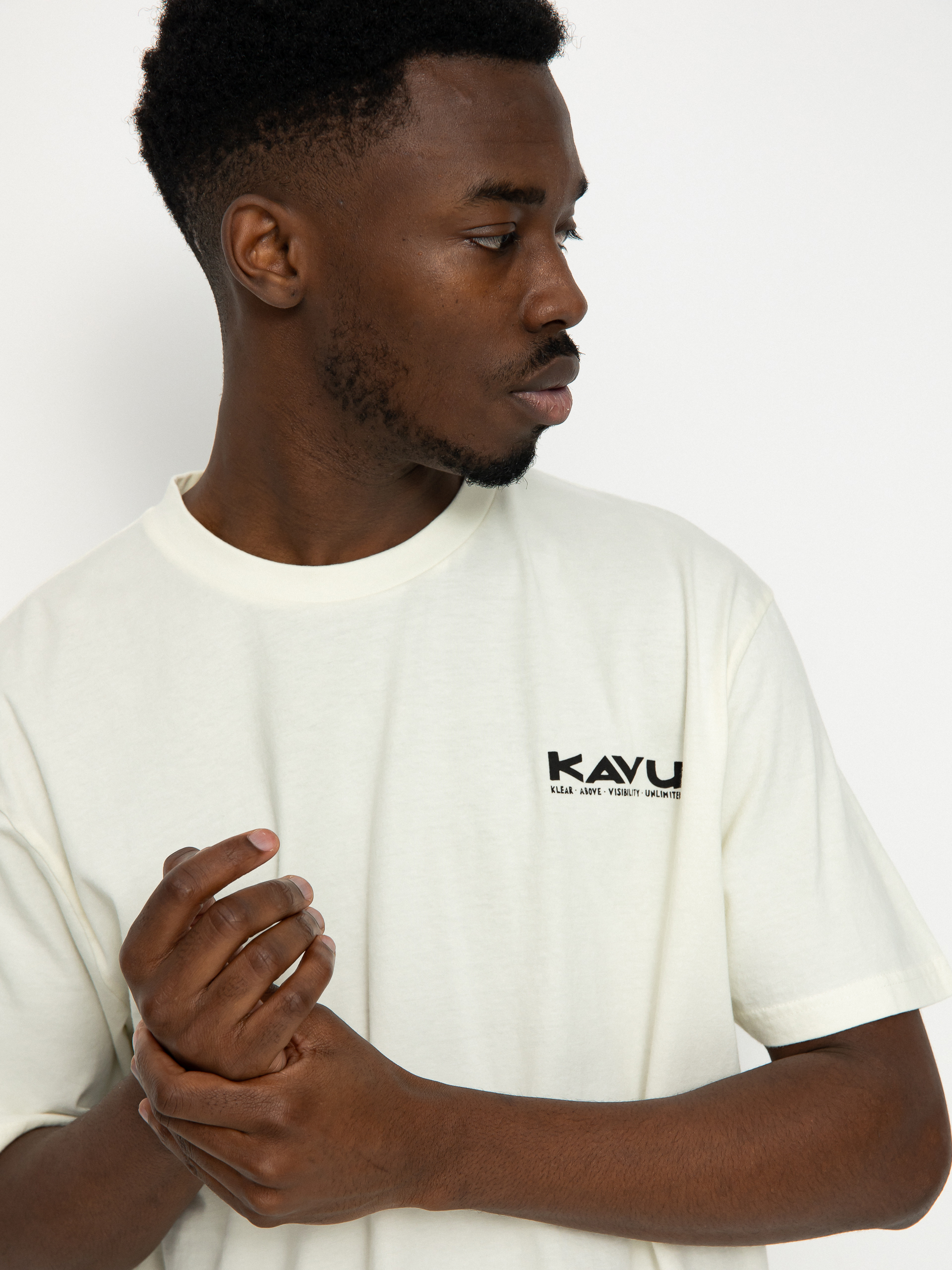 Póló Kavu Klear Above Etch Art (off white)