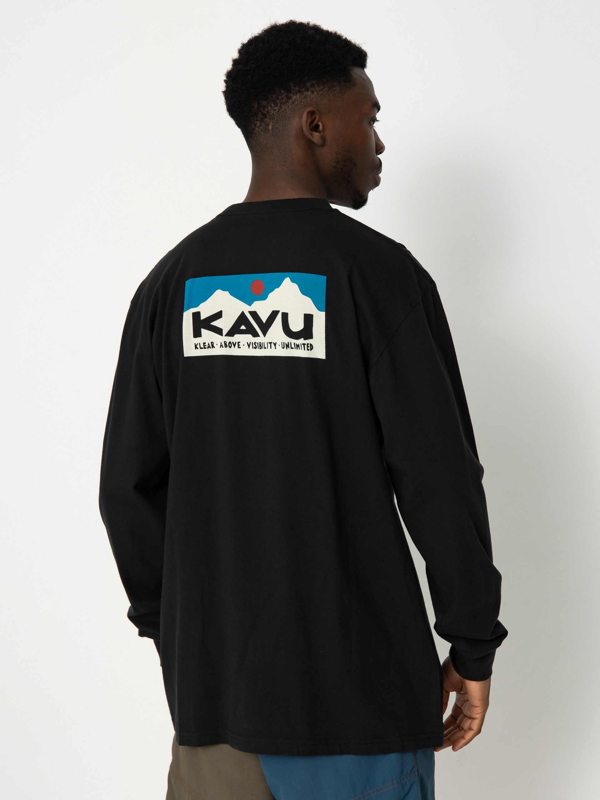 Póló Kavu LS Etch Art (black)