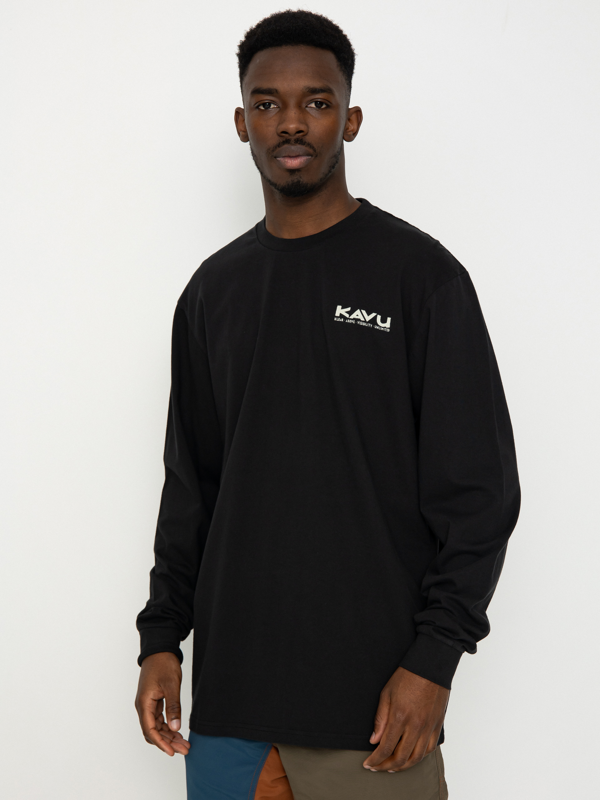 Póló Kavu LS Etch Art (black)