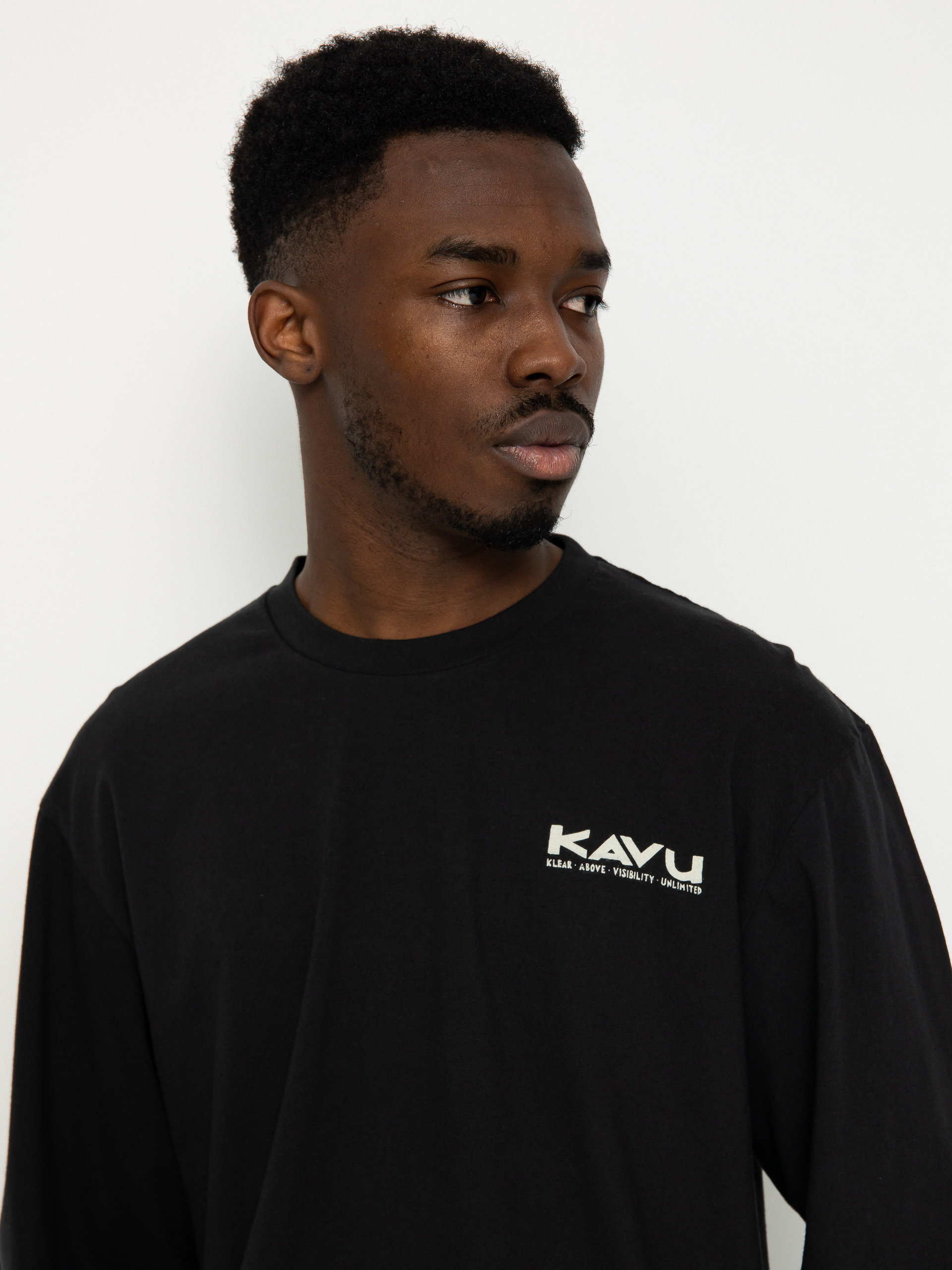 Póló Kavu LS Etch Art (black)