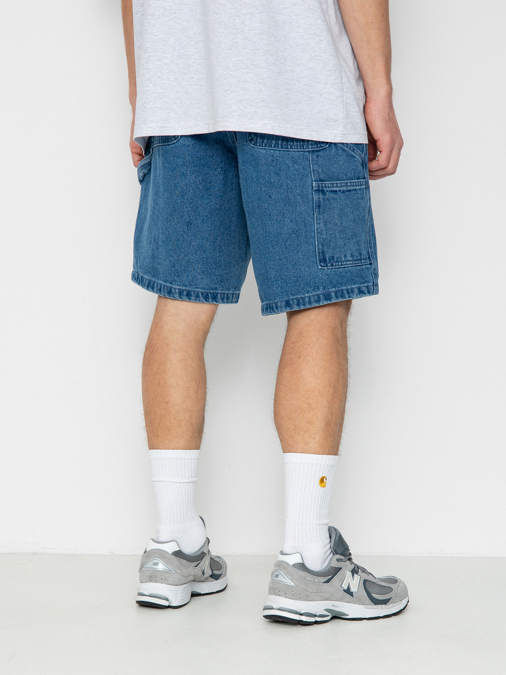 OBEY Bigwig Denim Carpenter Rövidnadrág (light indigo)