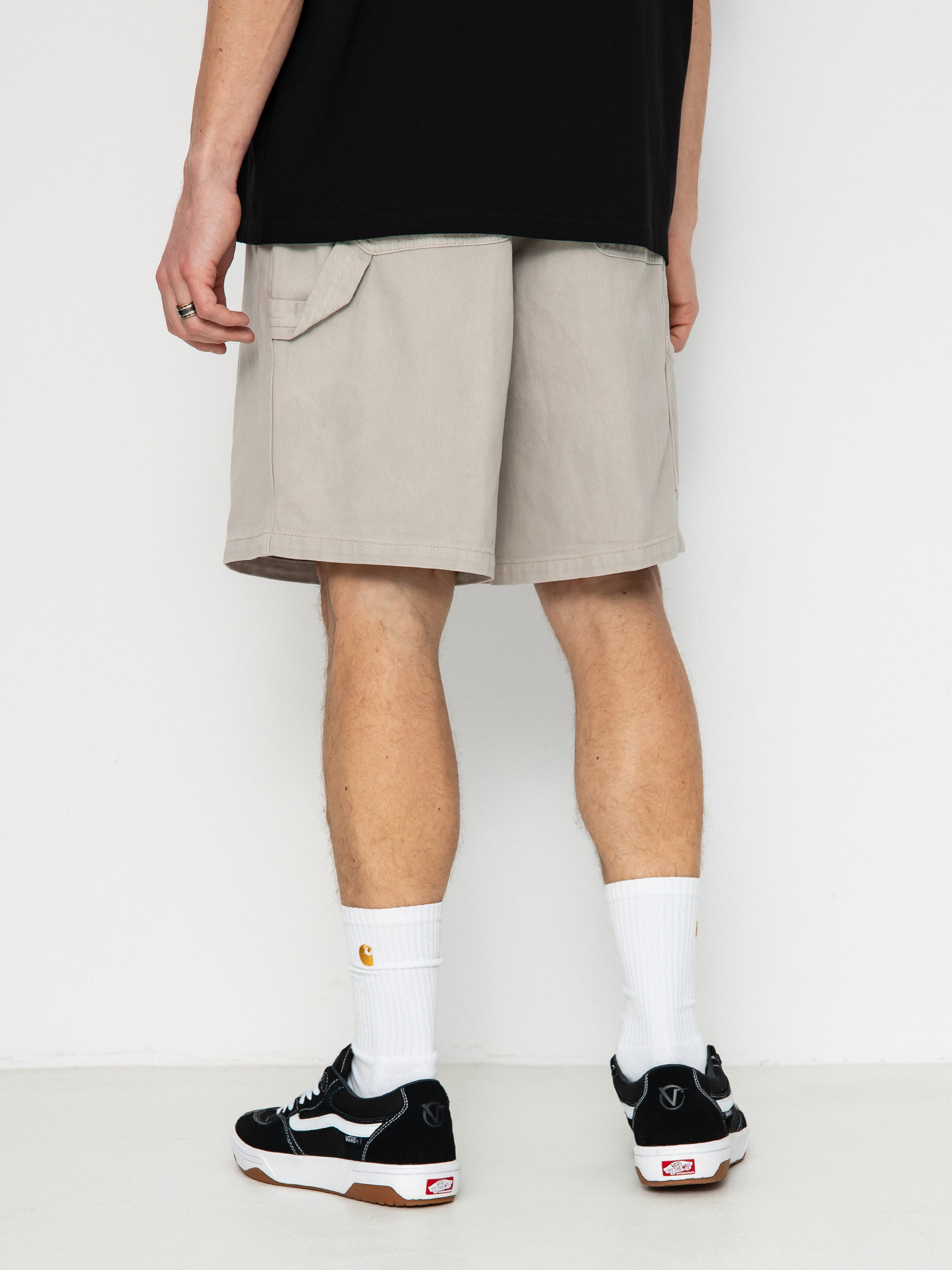 OBEY Easy Denim Carpenter Rövidnadrág (silver grey)