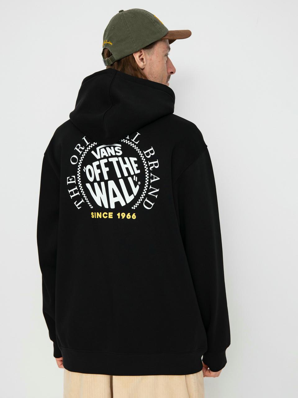 Vans Vans Circle Loose Fit Fleece HD Kapucnis pulóver (black)