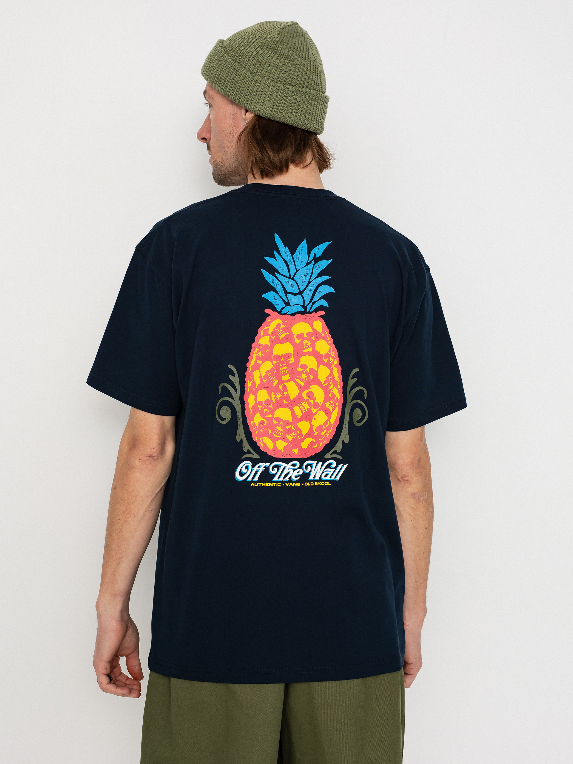 Vans Pineapple Skull Póló (navy)