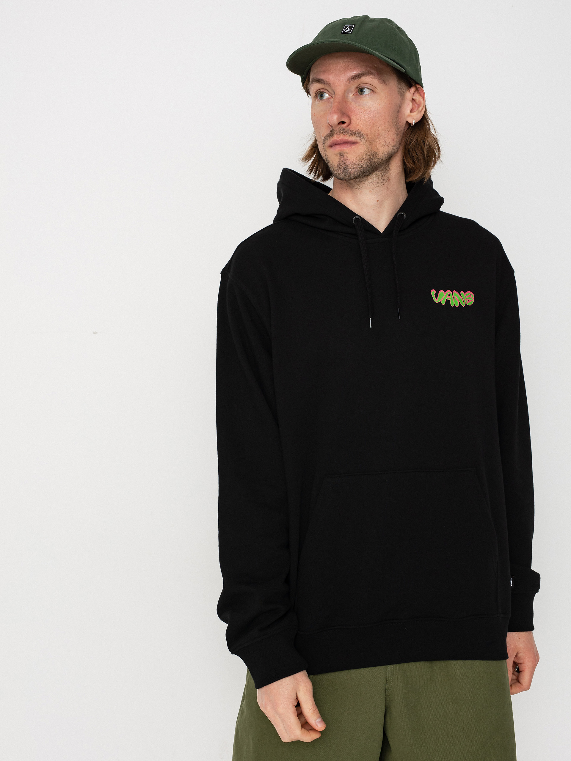 Vans Fiery Friend HD Kapucnis pulóver (black)