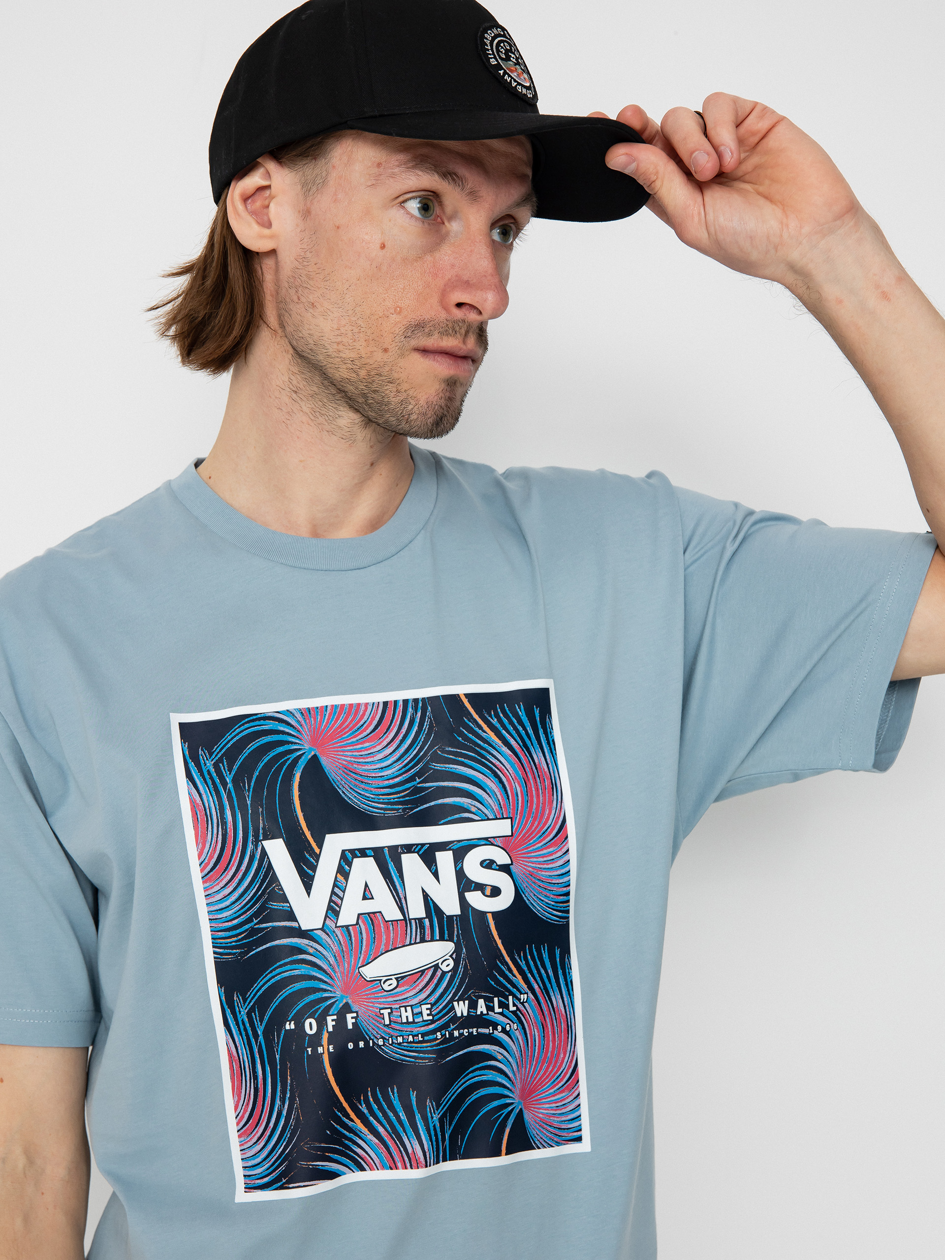 Vans Classic Print Box Ing (dusty blue/white)