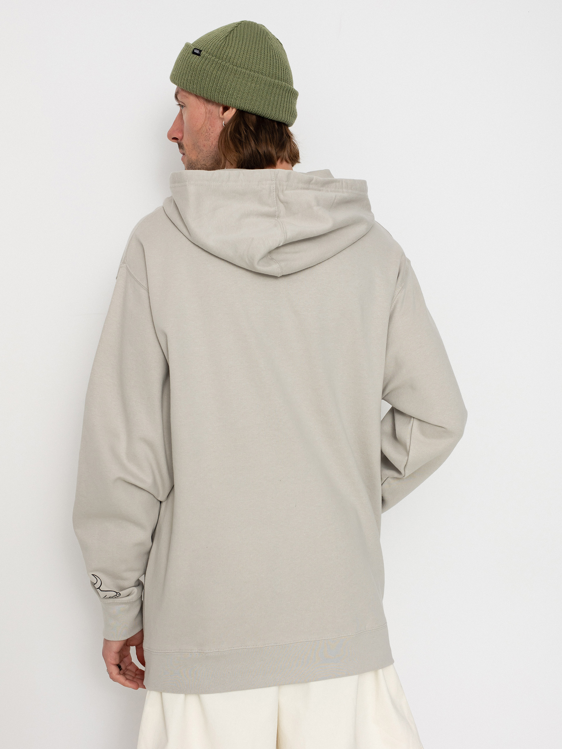 Kapucnis pulóver Toy Machine Youthful HD (bone)