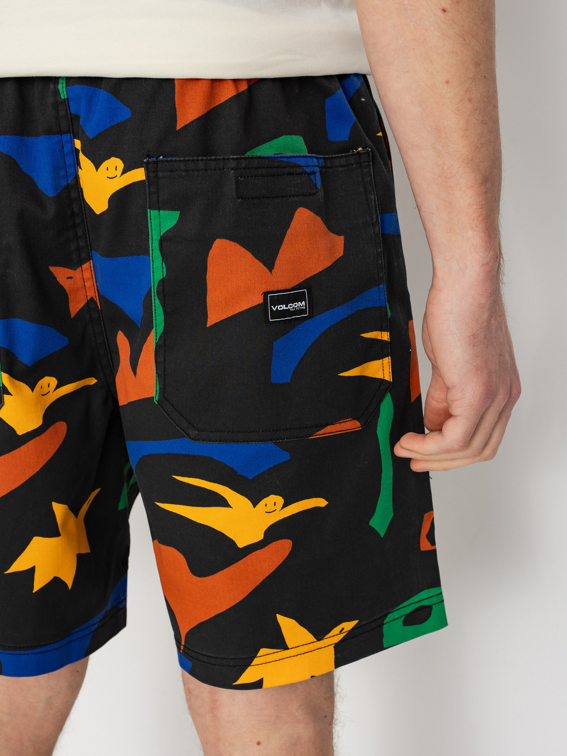 Volcom Fa Arthur Longo Ew 18 Rövidnadrág (black)