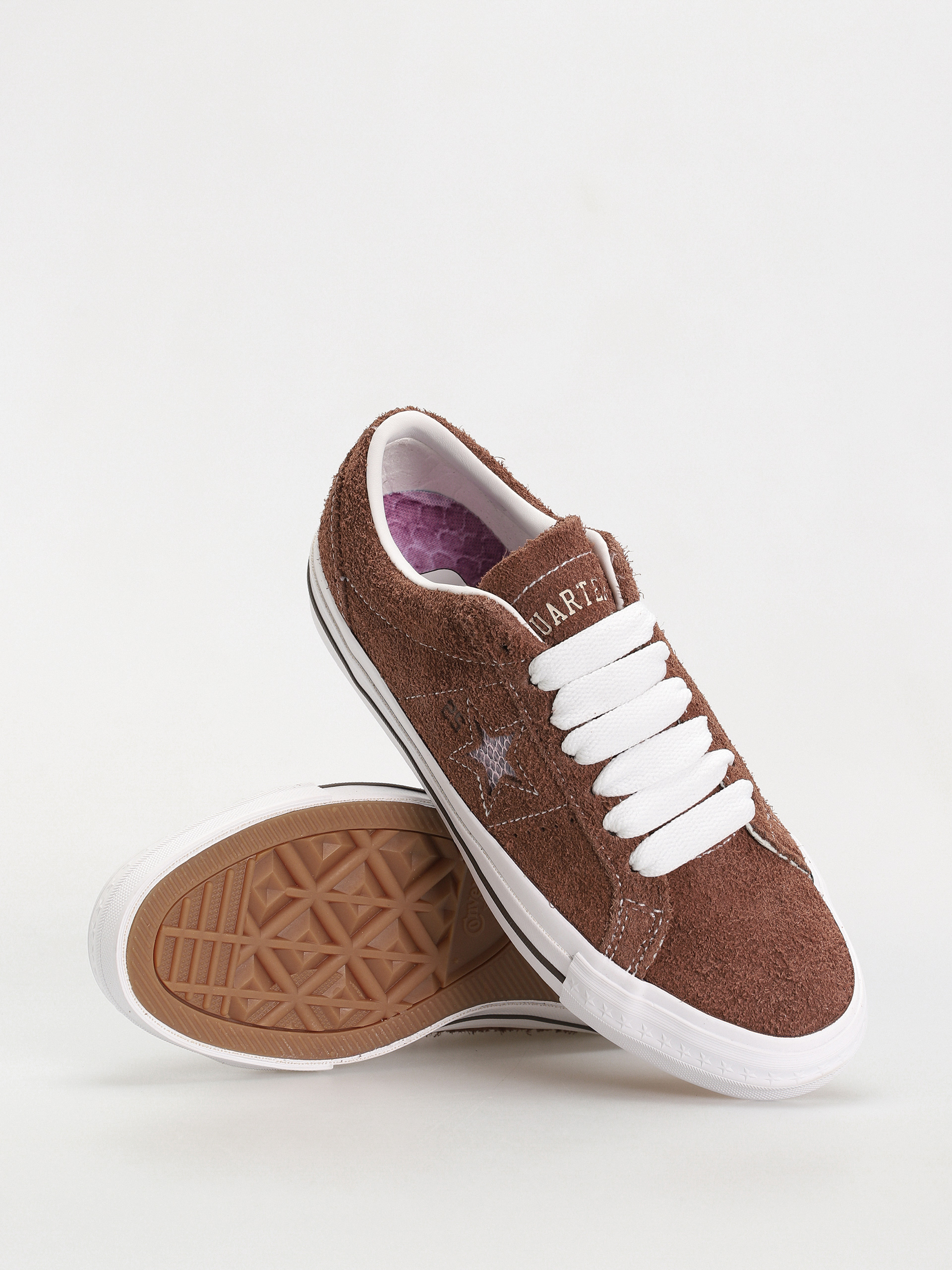 Converse One Star Pro X Quartersnacks Cipők (chocolate)