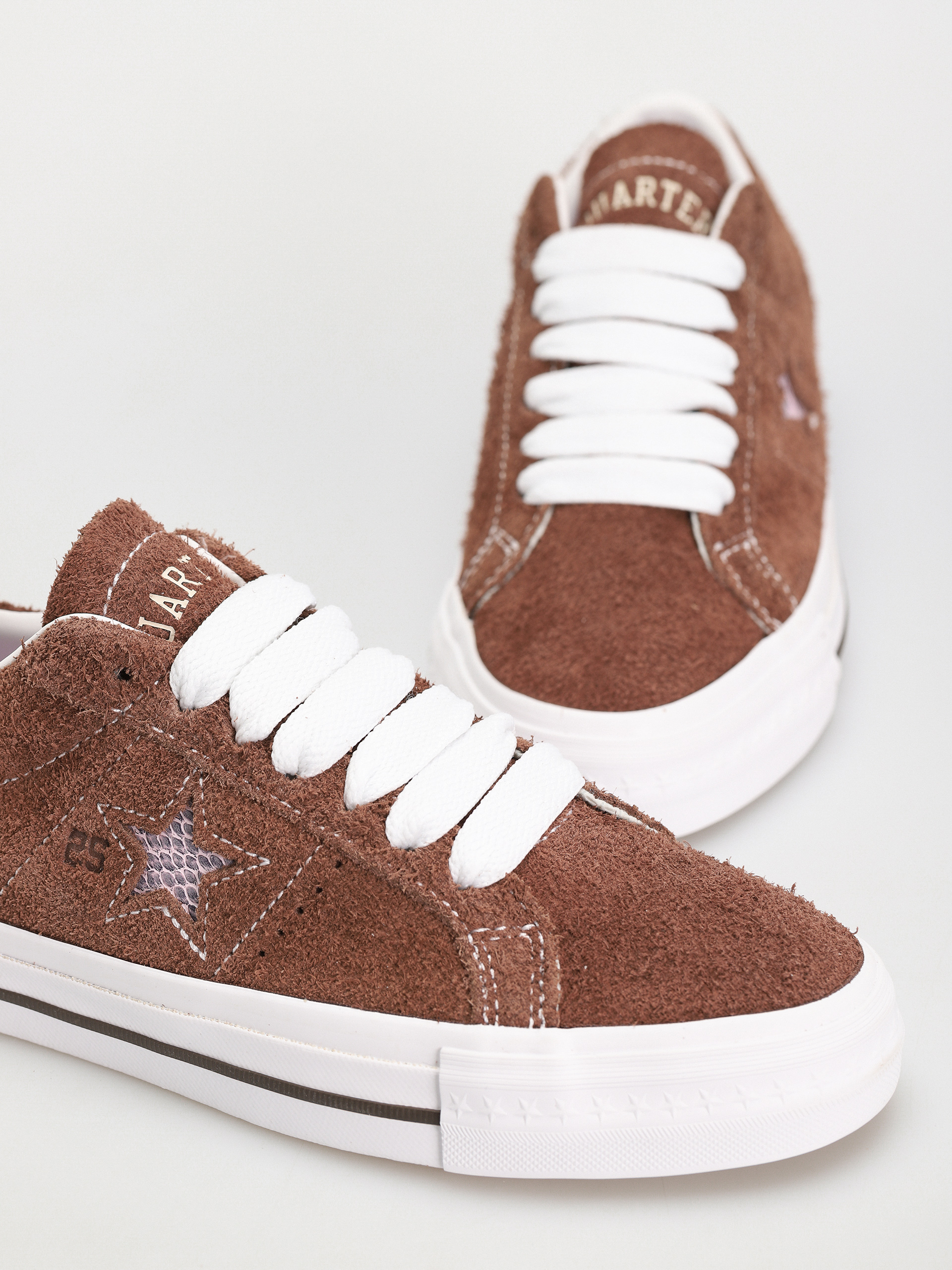 Converse One Star Pro X Quartersnacks Cipők (chocolate)