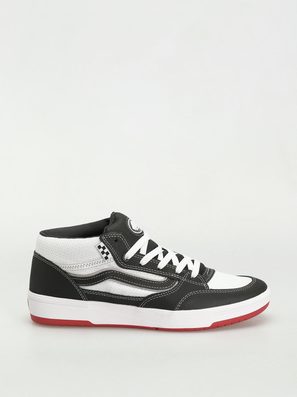 Cipők Vans Zahba Mid (black/white/red)