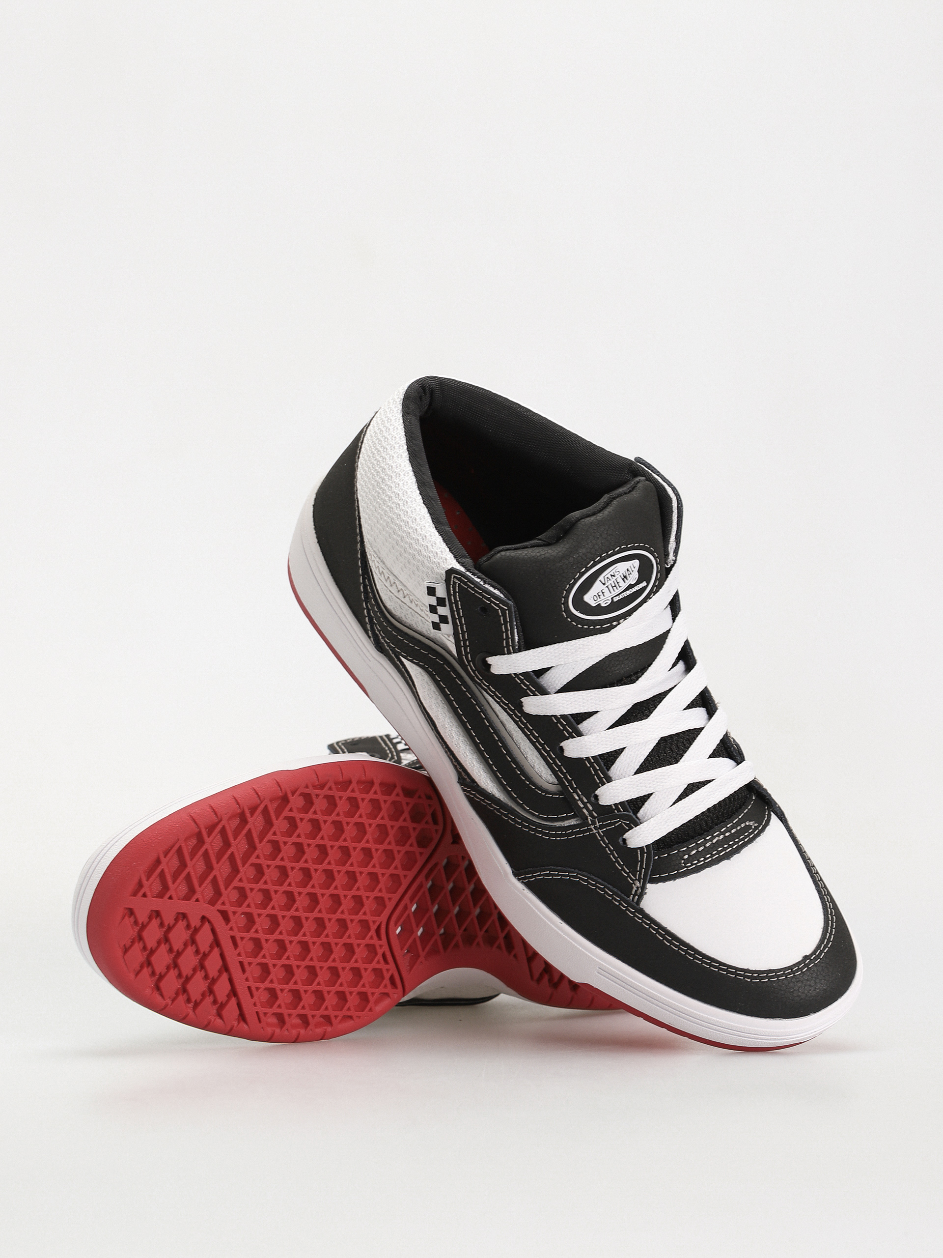 Cipők Vans Zahba Mid (black/white/red)