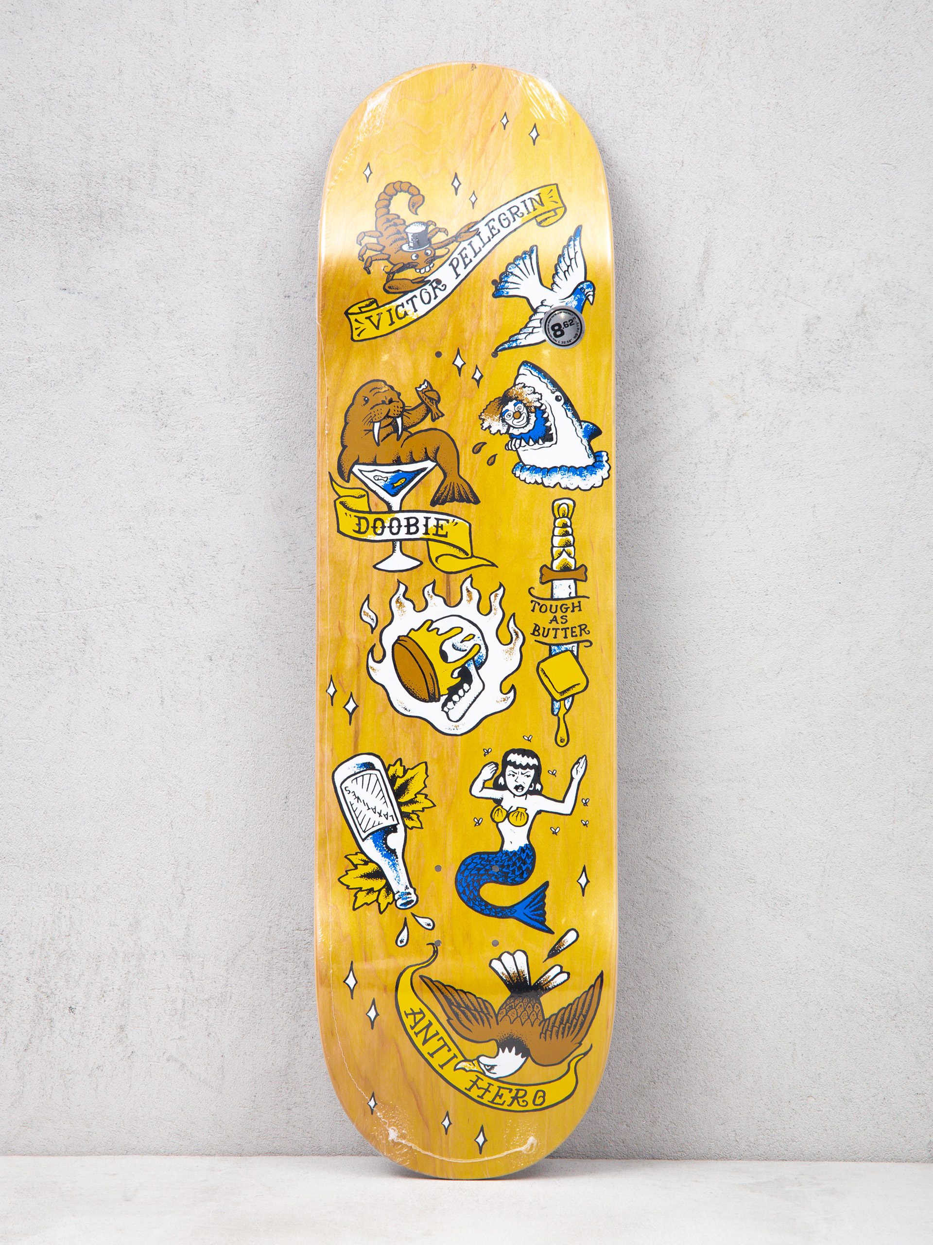 Gu00f6rdeszka lap Antihero Doobie No Regerts (natural)