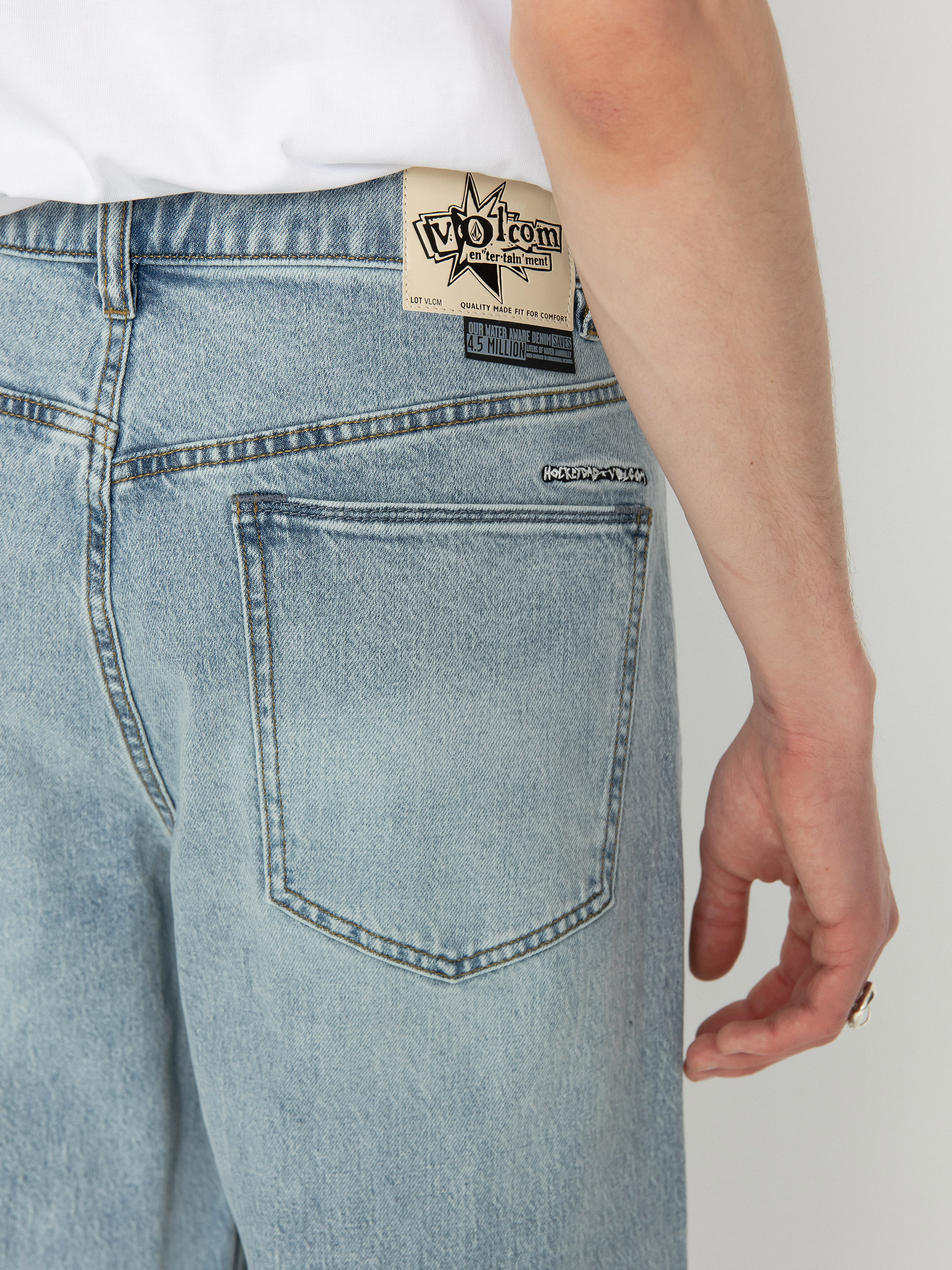 Volcom V Ent Hockey Dad Kisnadrág (heavy worn faded)