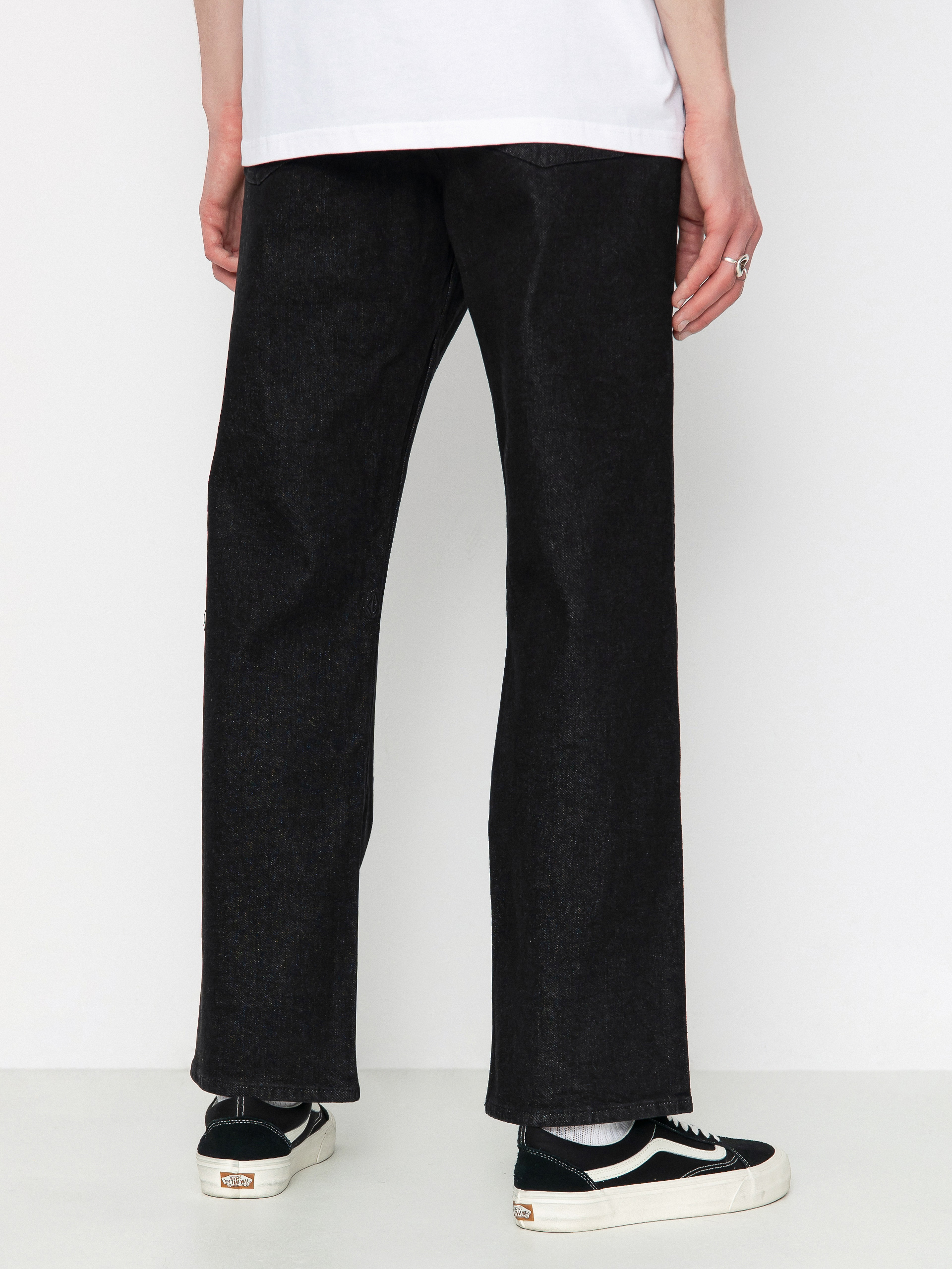 Volcom Modown Denim Kisnadrág (black rinser)