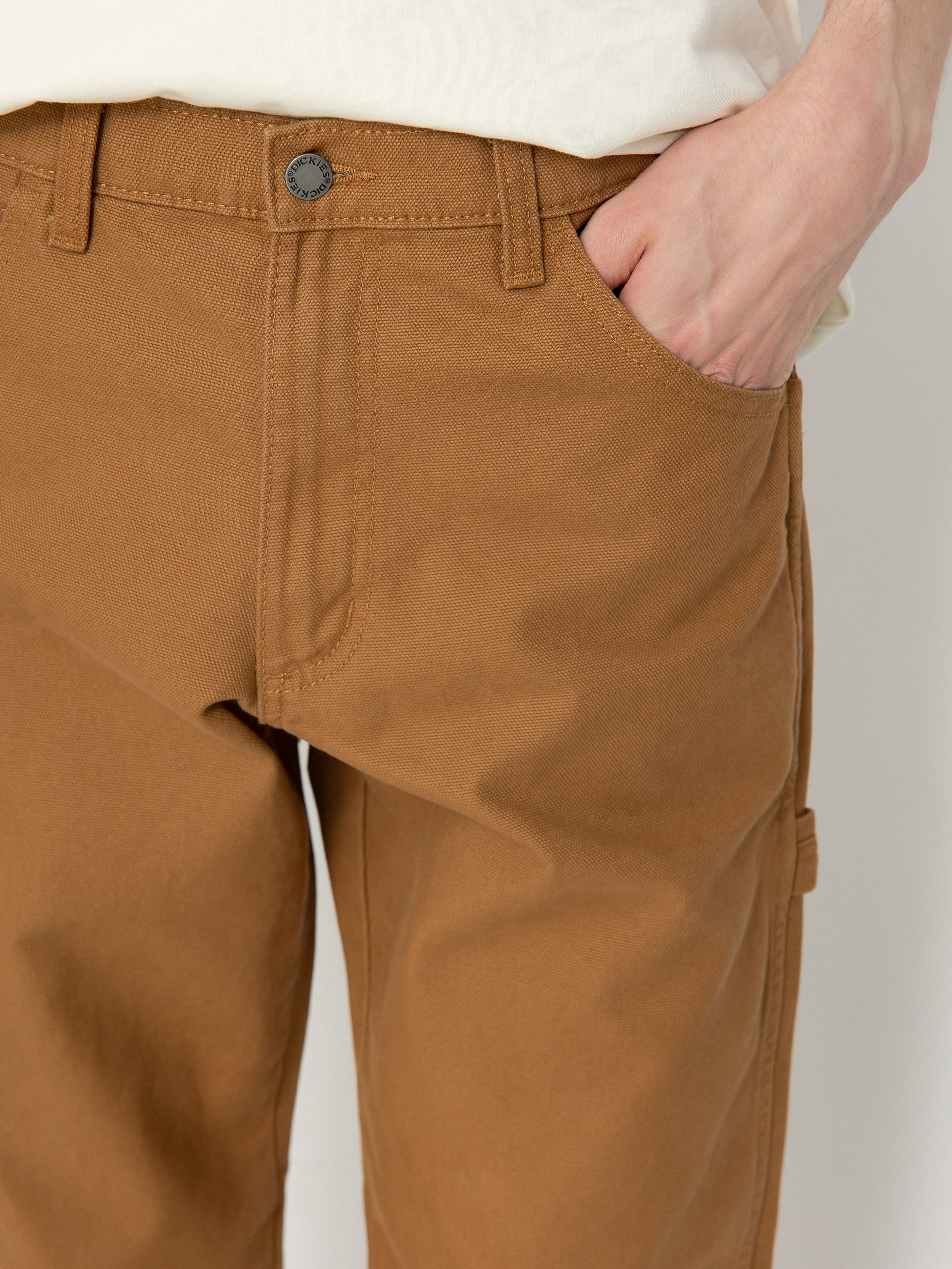Dickies Duck Carpenter Kisnadrág (stone washed brown duck)