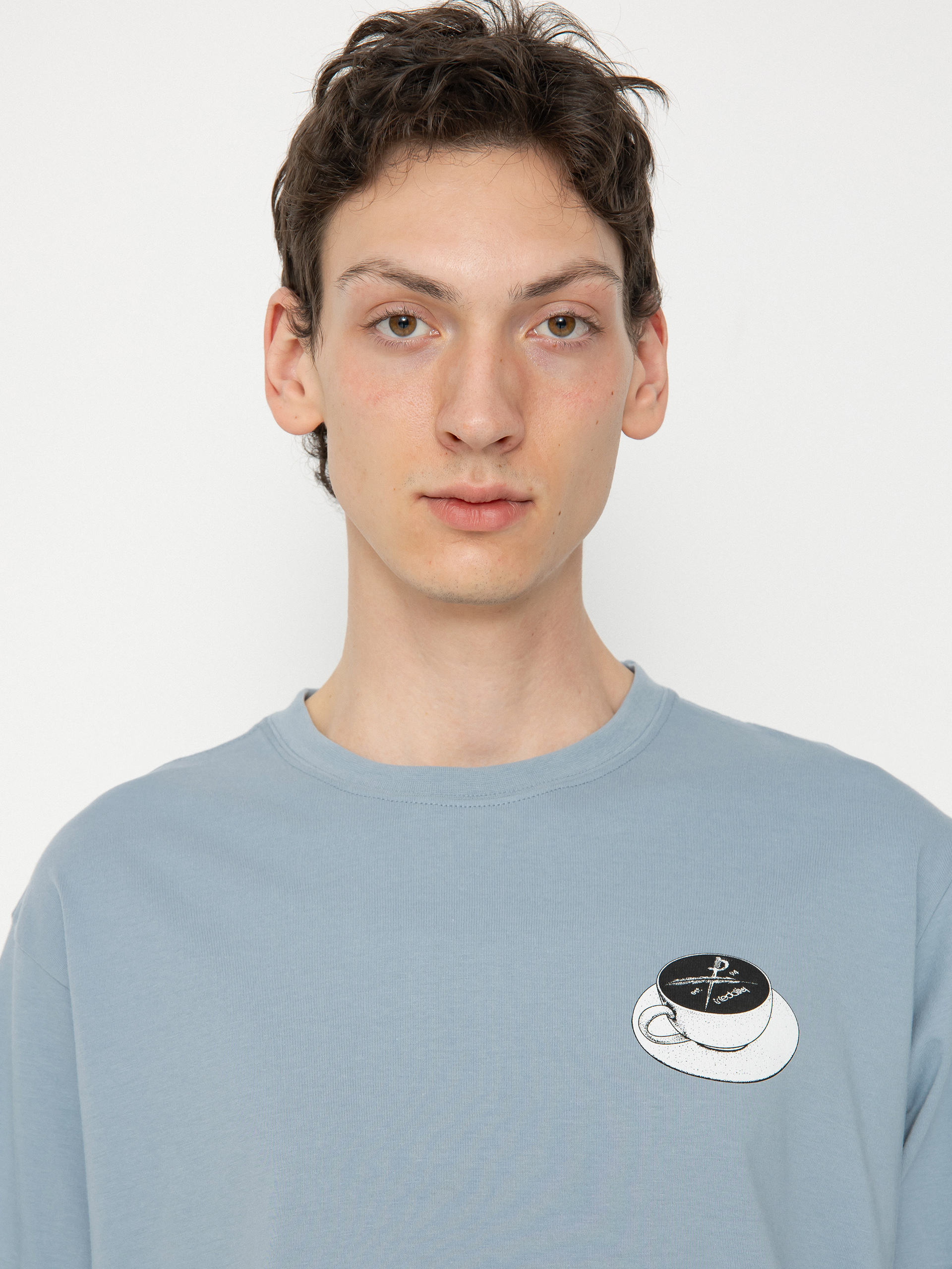 Iriedaily Slowpresso Póló (light blue)