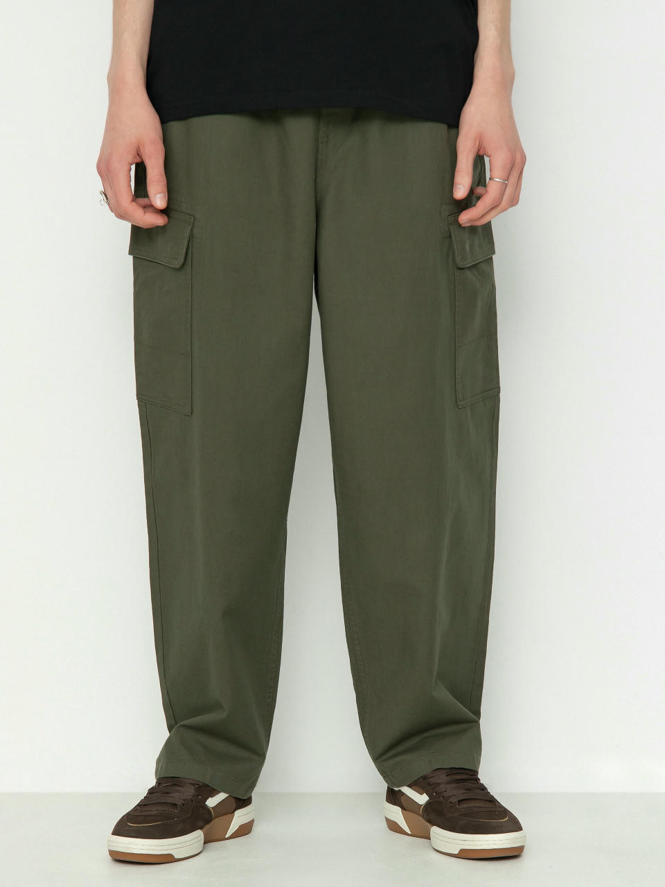 Volcom Billow Tapered Ew Cargo Kisnadrág (squadron green)