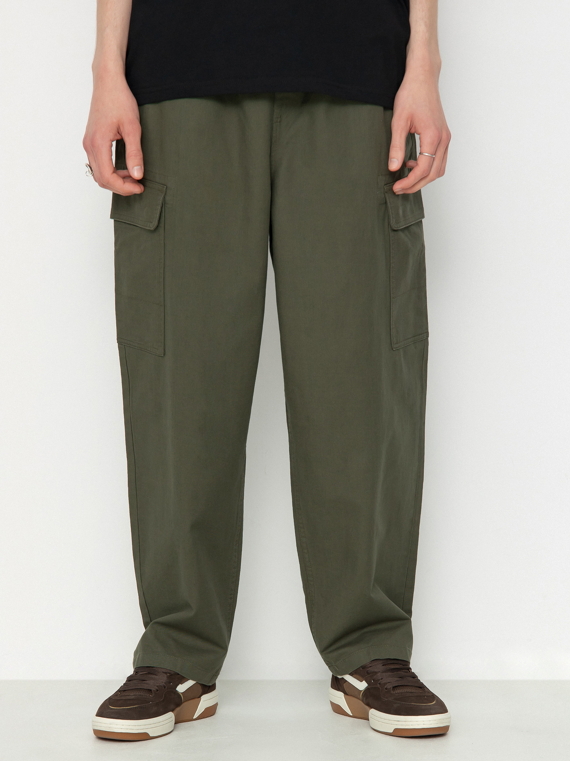 Volcom Billow Tapered Ew Cargo Kisnadru00e1g (squadron green)