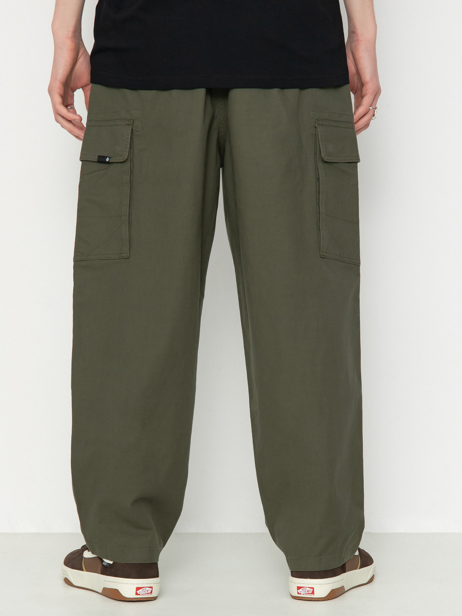 Volcom Billow Tapered Ew Cargo Kisnadrág (squadron green)