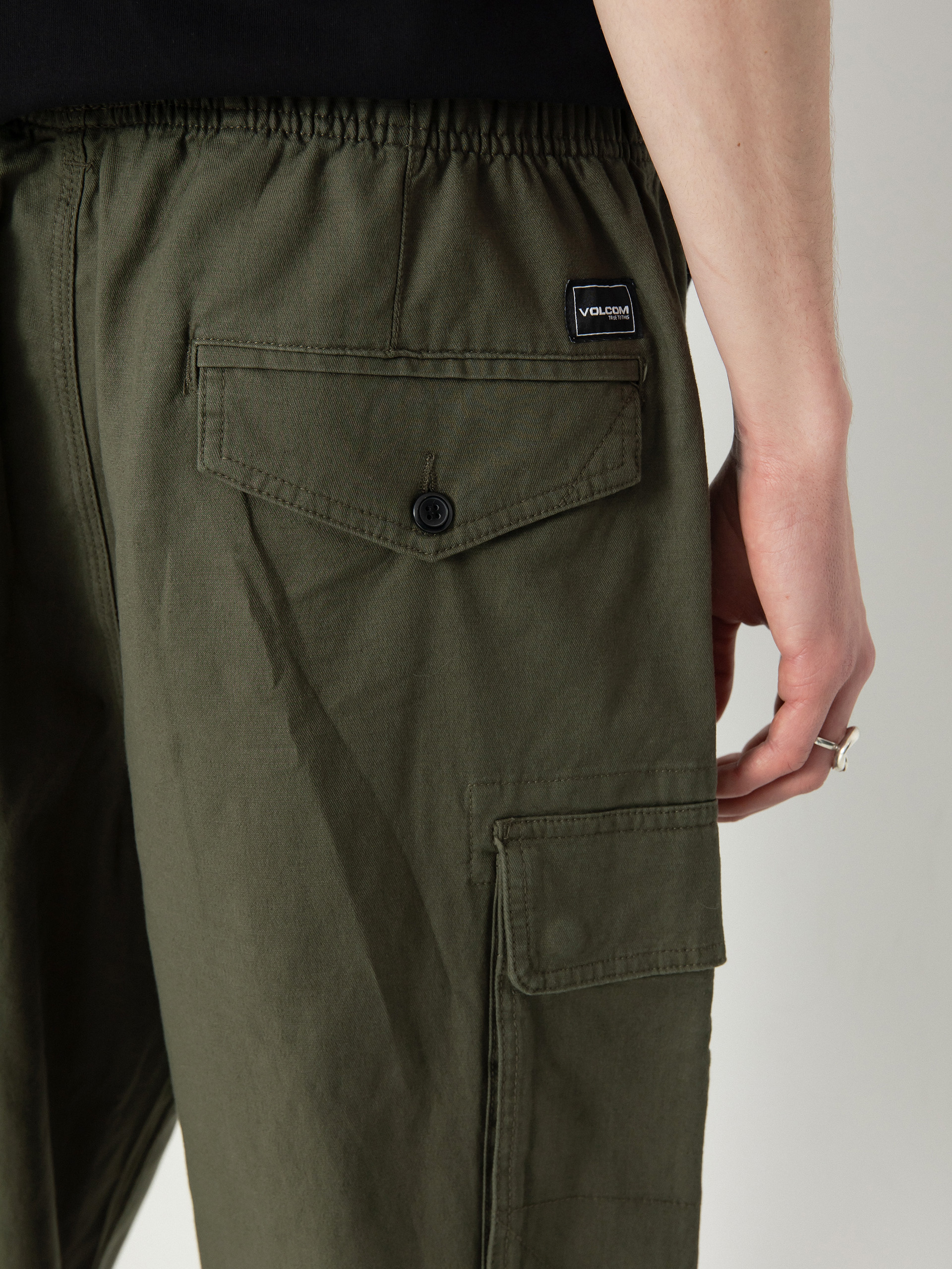 Volcom Billow Tapered Ew Cargo Kisnadrág (squadron green)